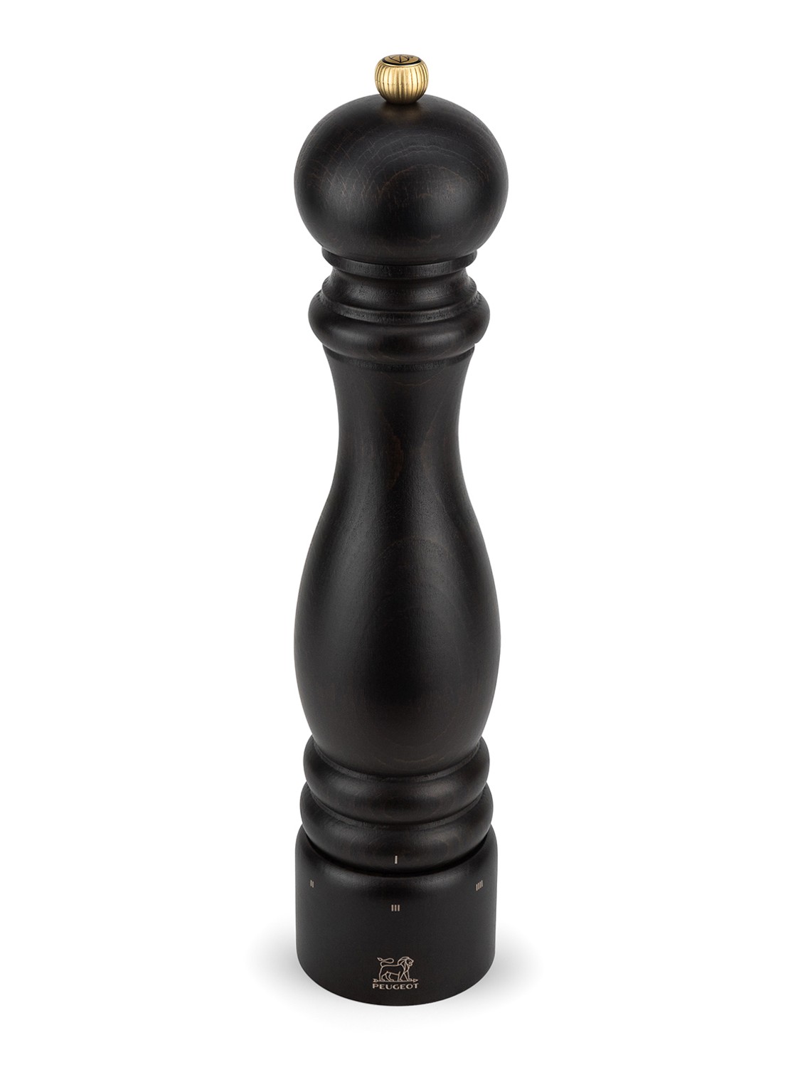 Peugeot Paris pepermolen 31 cm - voorkant donkerbruin