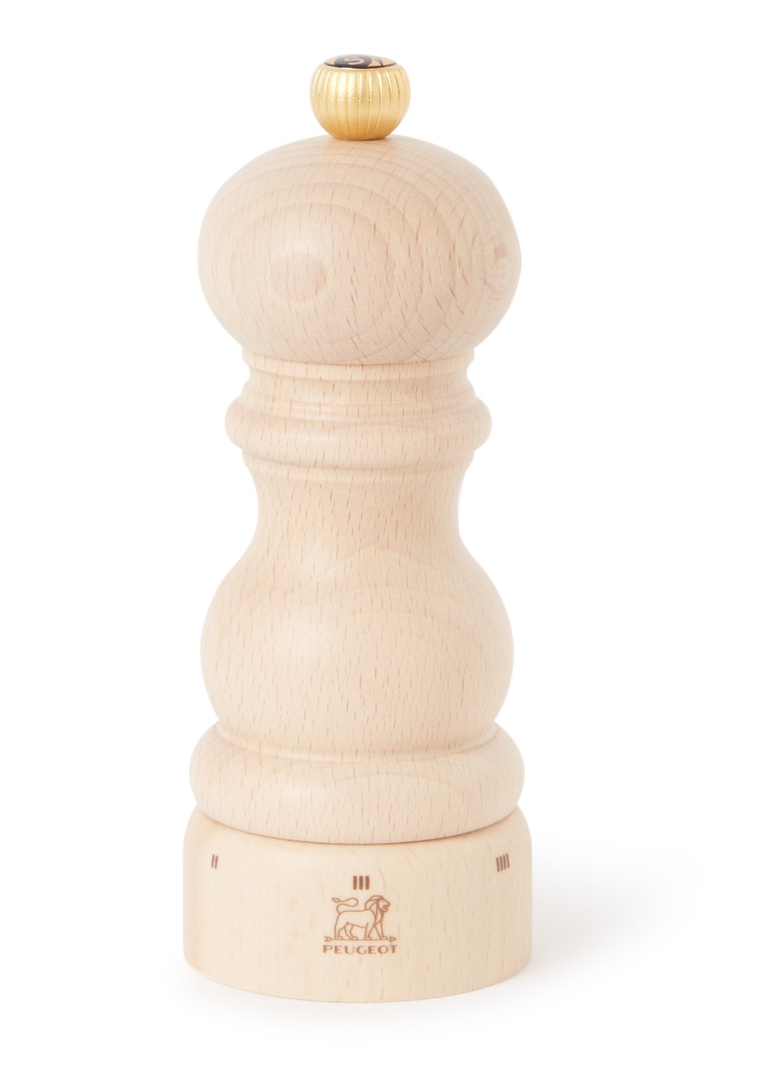Peugeot Paris zoutmolen 15 cm - voorkant beige