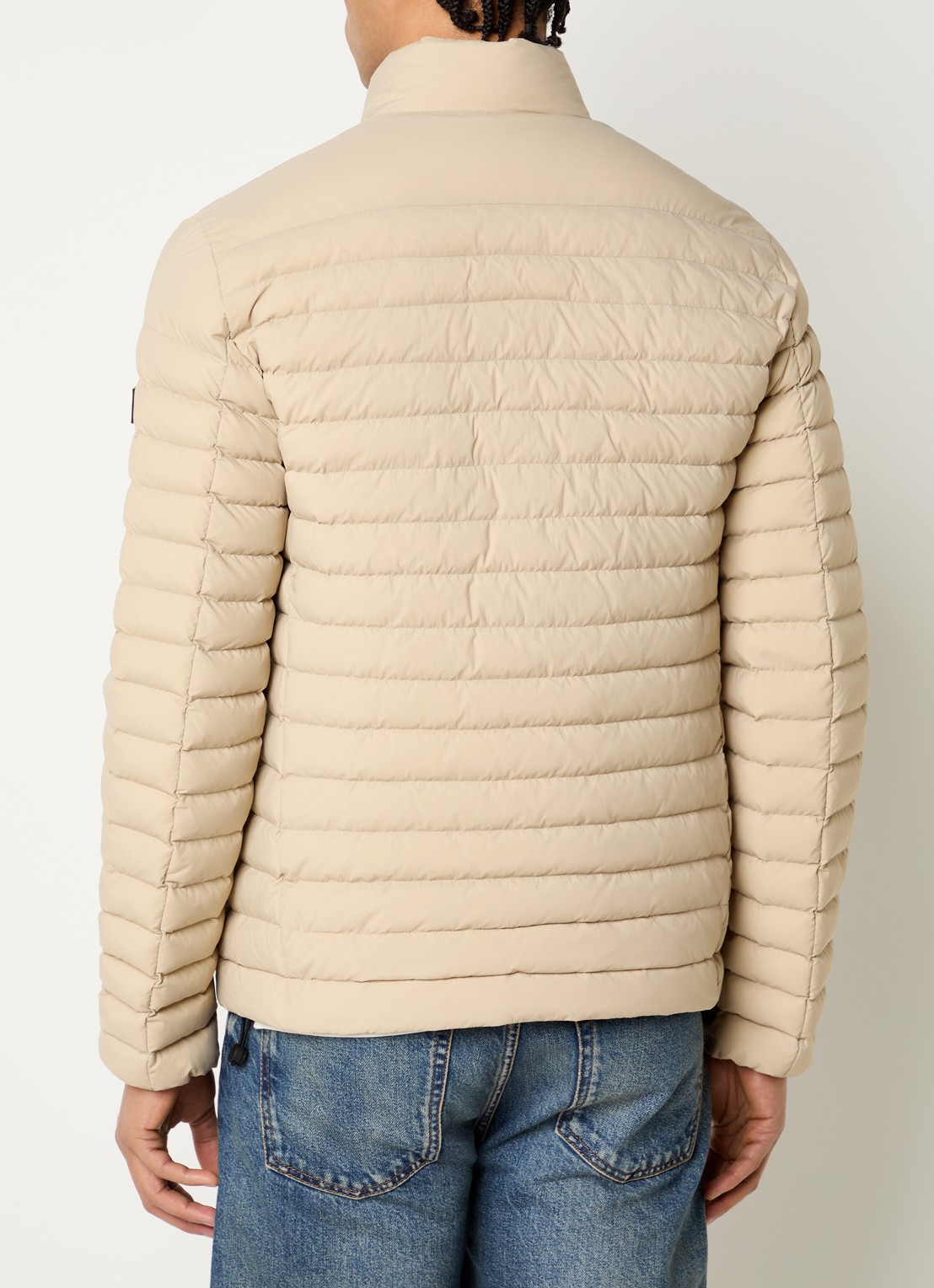 Peuterey Flobots gewatteerd jack met ritszakken - achterkant 3 beige