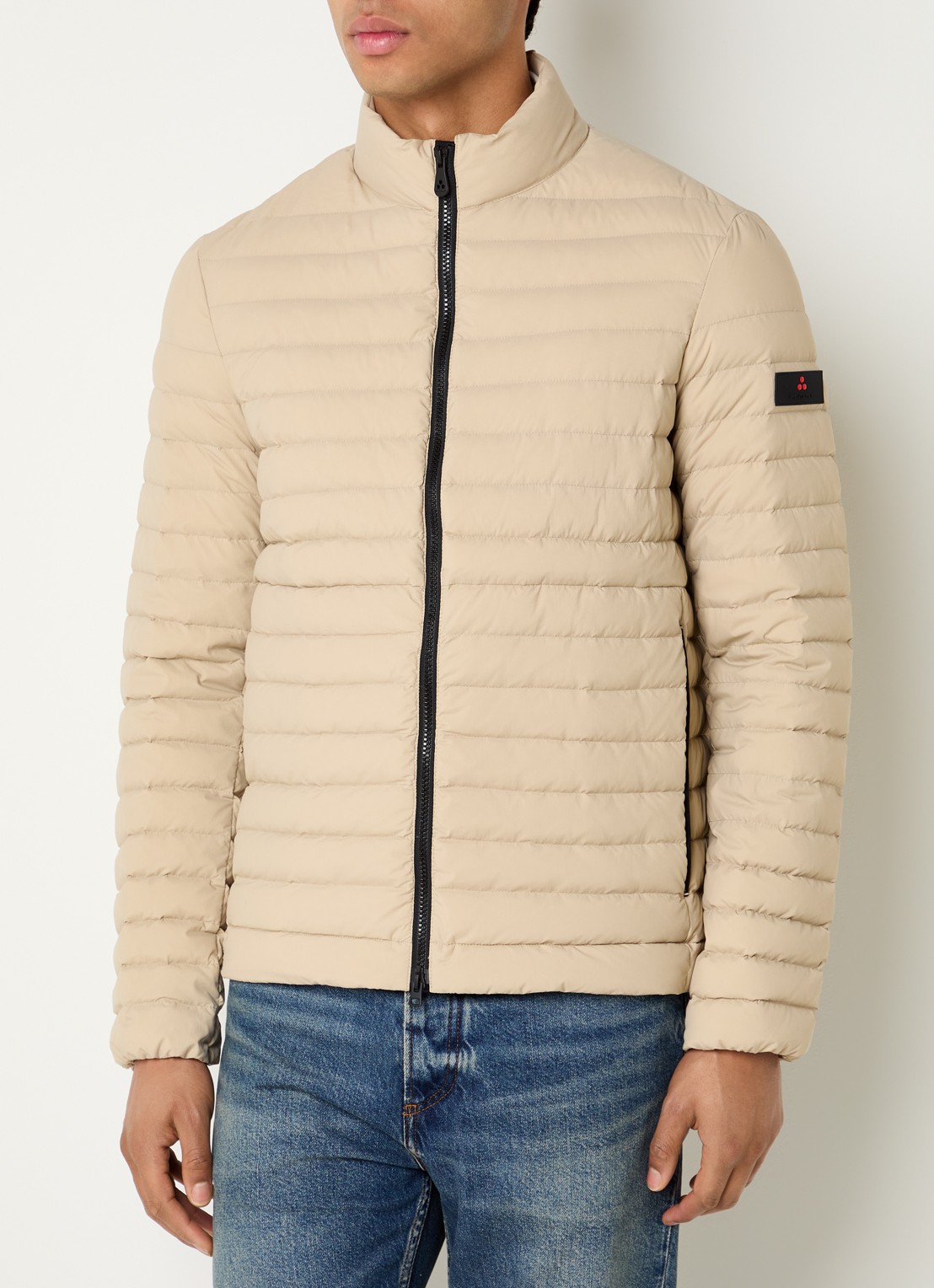 Peuterey Flobots gewatteerd jack met ritszakken - detail 4 beige
