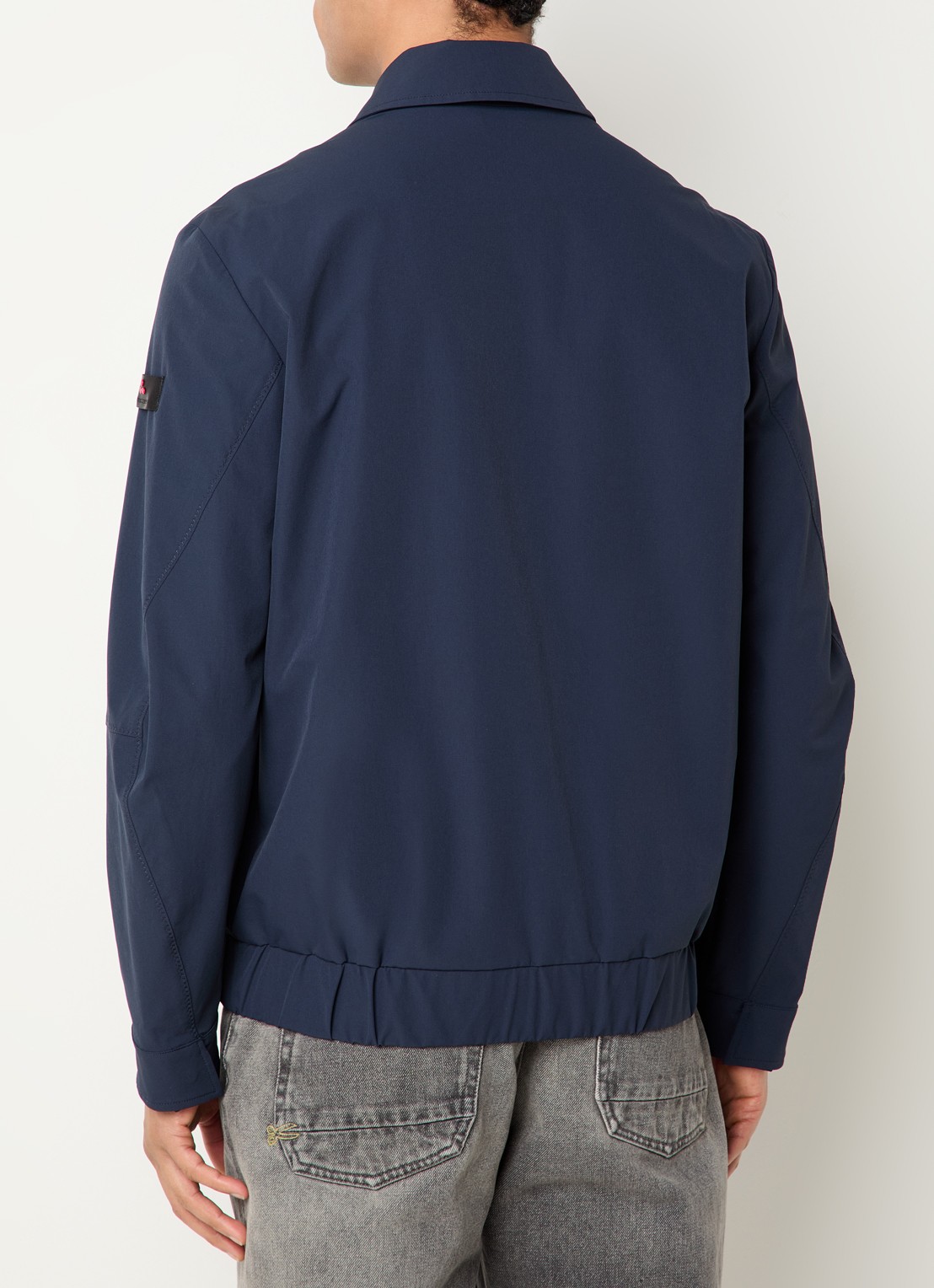 Peuterey Jack met steekzakken - achterkant 4 donkerblauw