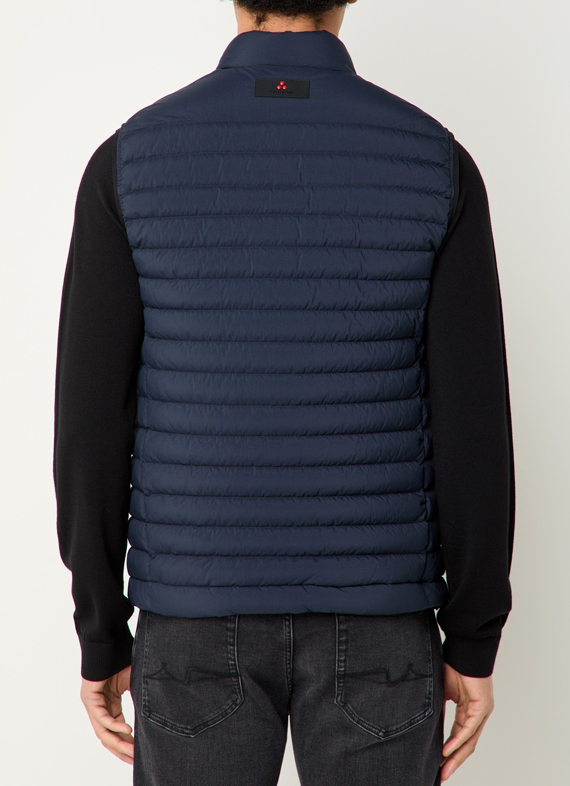 Peuterey Moise gewatteerde bodywarmer met donsvulling - achterkant 4 donkerblauw