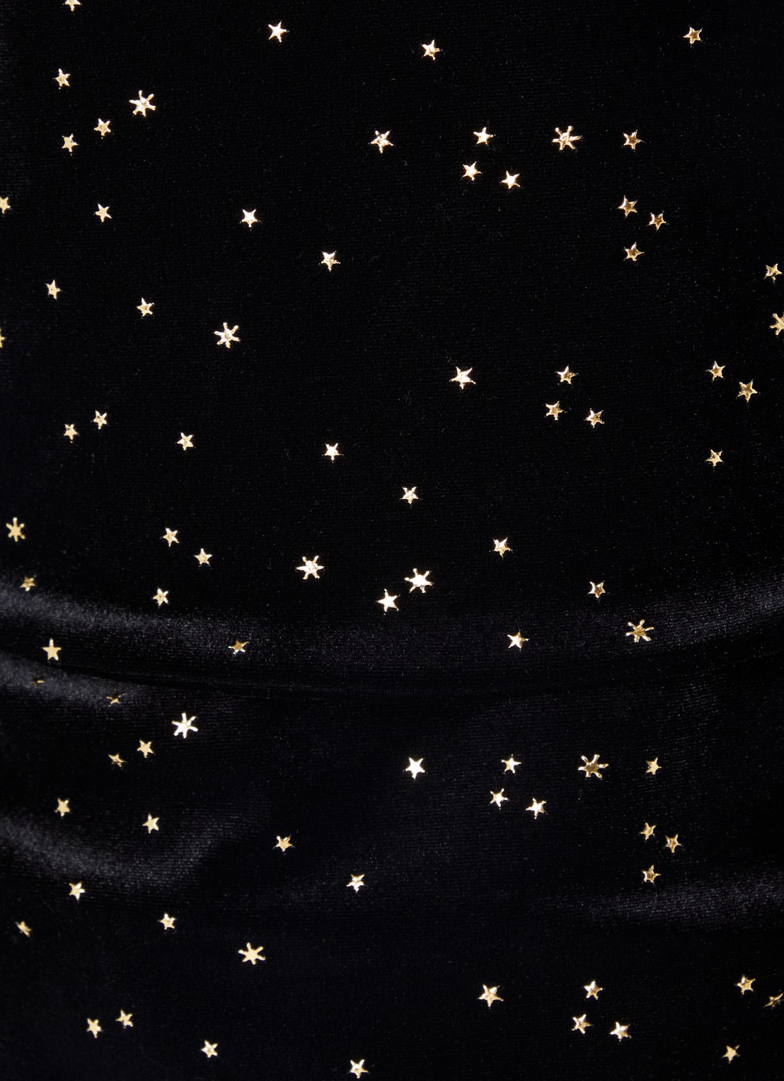 Phase Eight Adele mini jurk van fluweel met pofmouw - detail 5 zwart