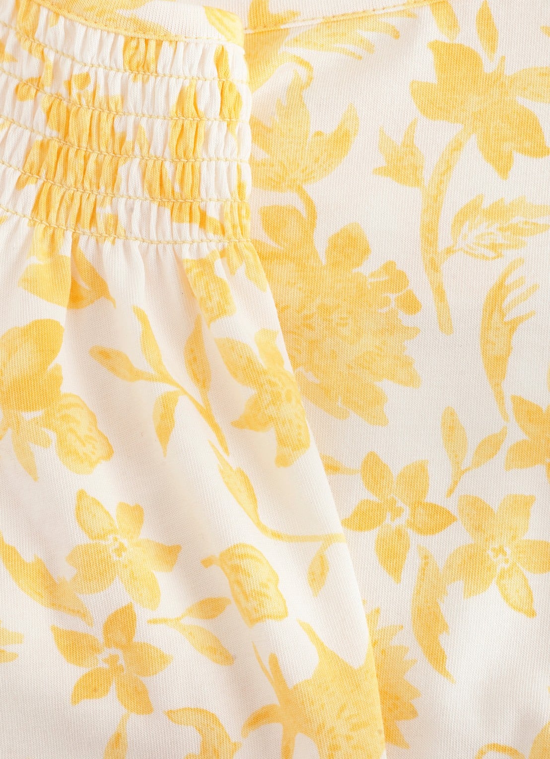 Phase Eight Adeline top met bloemenprint - detail 6 geel