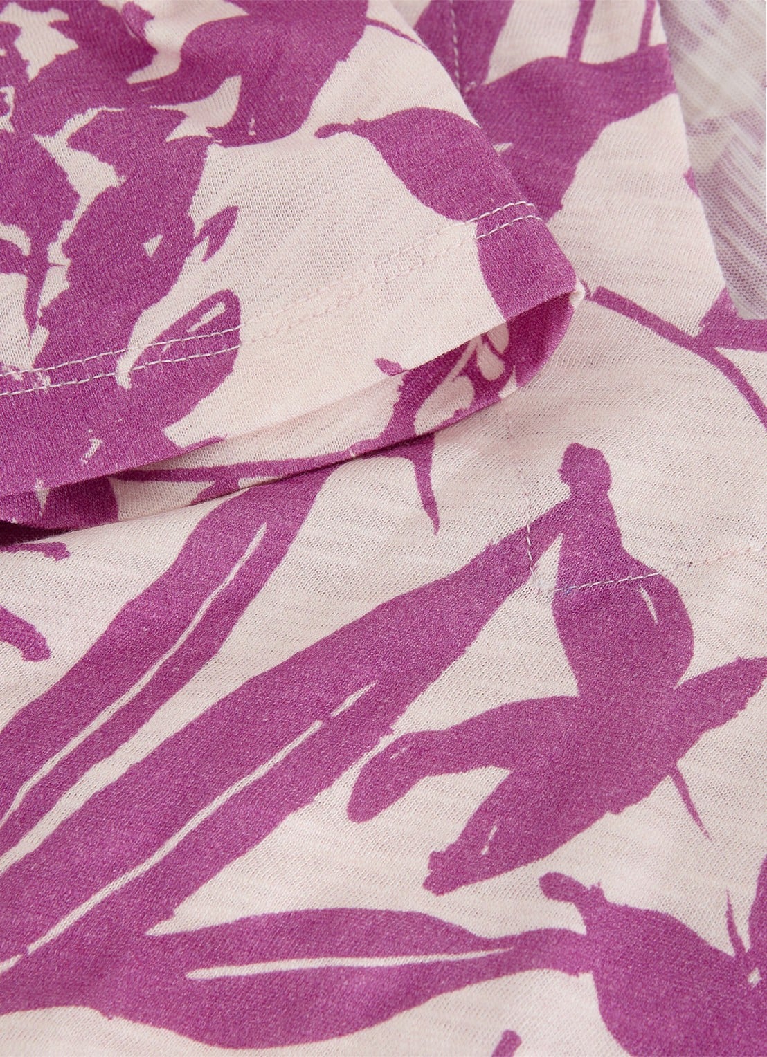 Phase Eight Alice T-shirt met bloemenprint - detail 6 paars