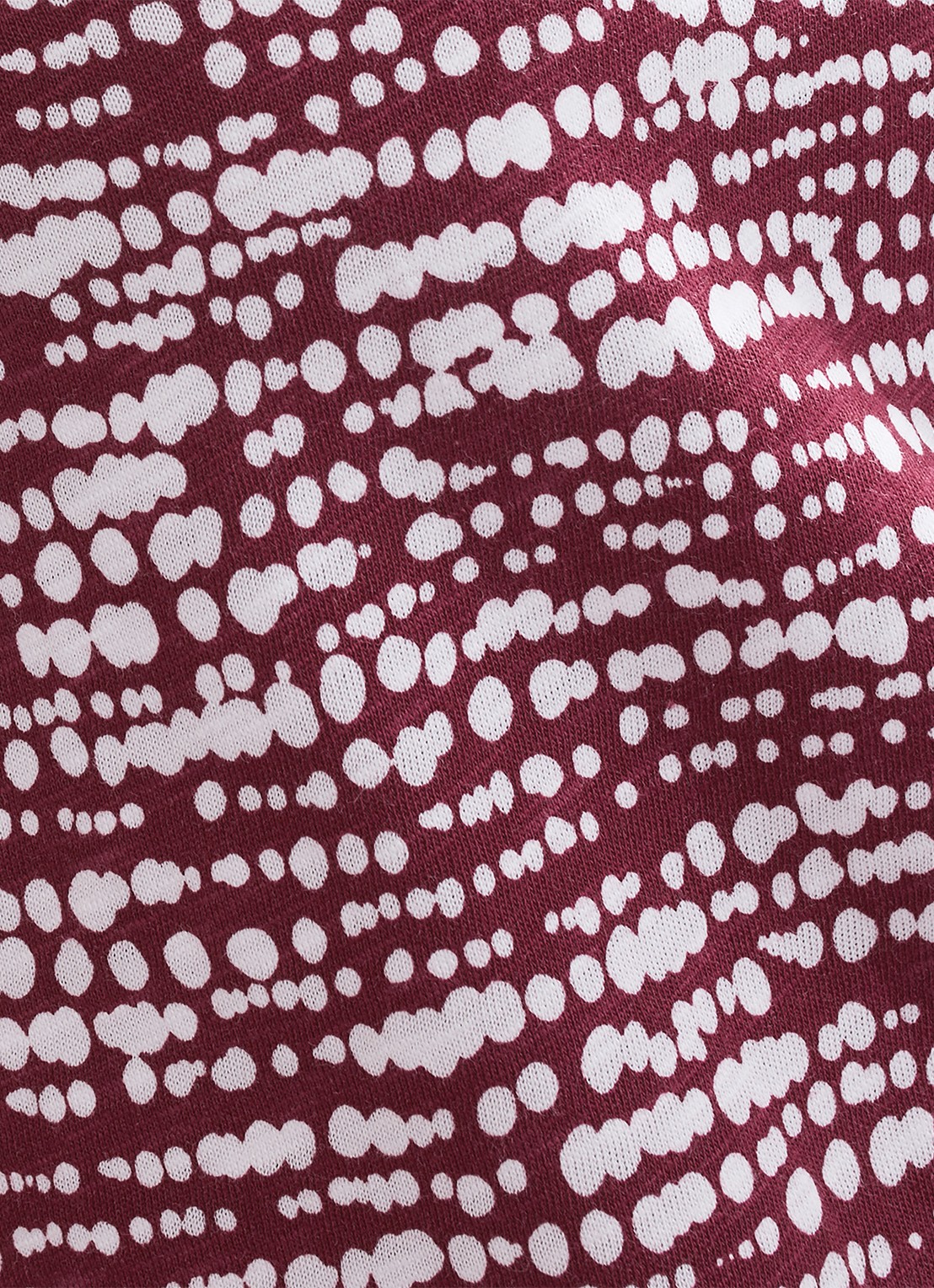 Phase Eight Alice T-shirt met print - detail 3 bordeauxrood