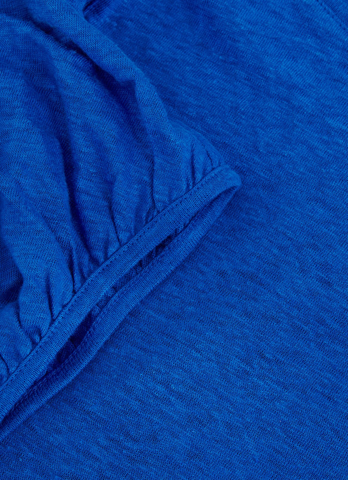 Phase Eight Arabel fijngebreide top van linnen - detail 7 blauw