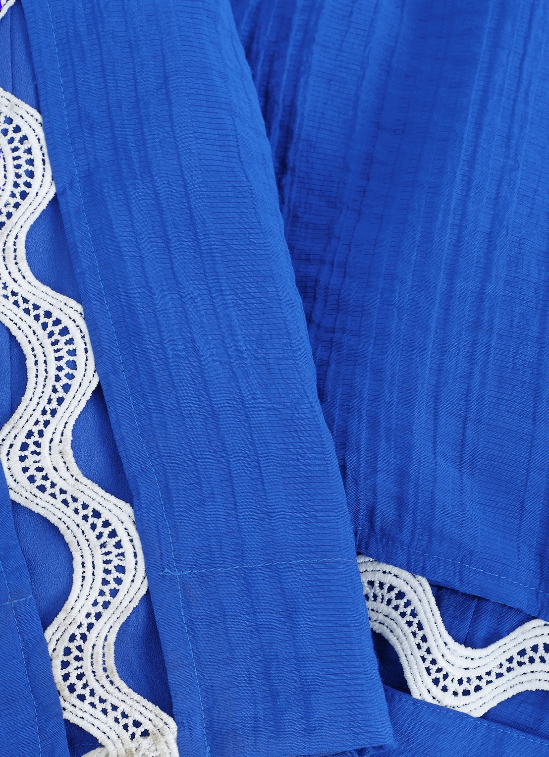Phase Eight Aubrey wide fit jumpsuit met borduring - detail 5 blauw