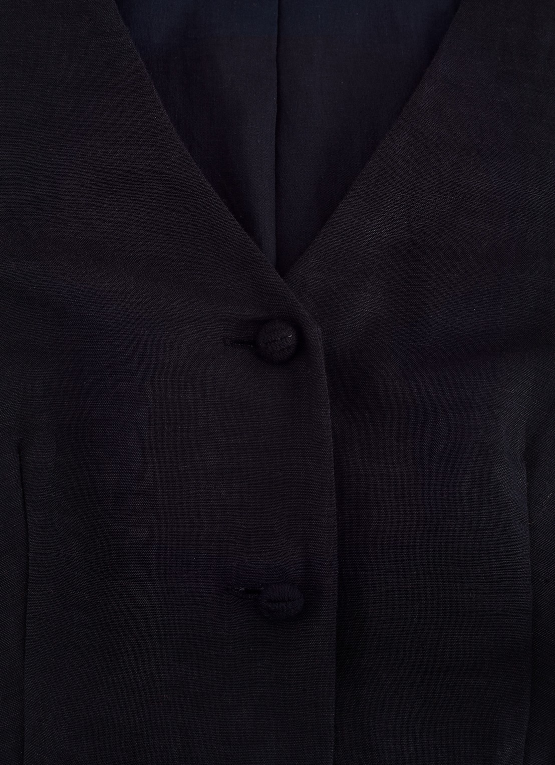 Phase Eight Audrey blouse in linnenblend - detail 5 blauw