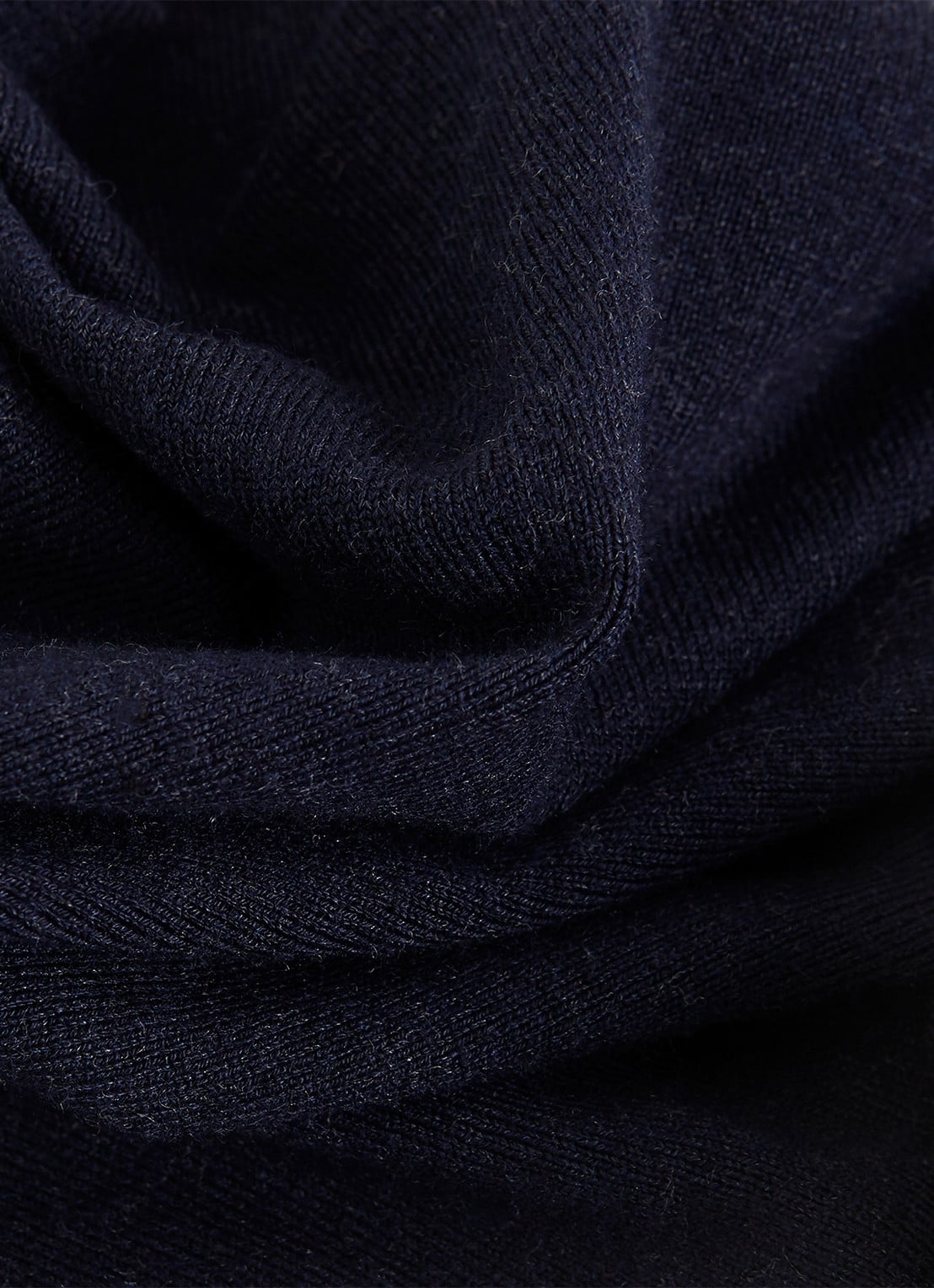 Phase Eight Becca fijngebreide mini jurk met vleermuismouw - detail 10 donkerblauw