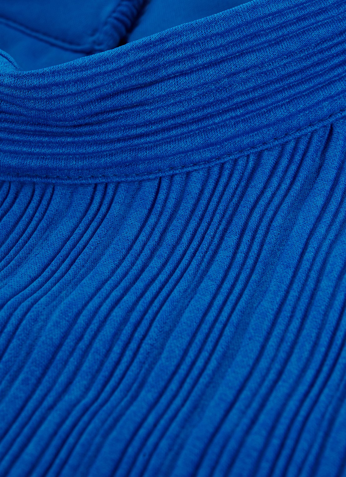Phase Eight Betsie mini jurk met plissé - detail 5 donkerblauw