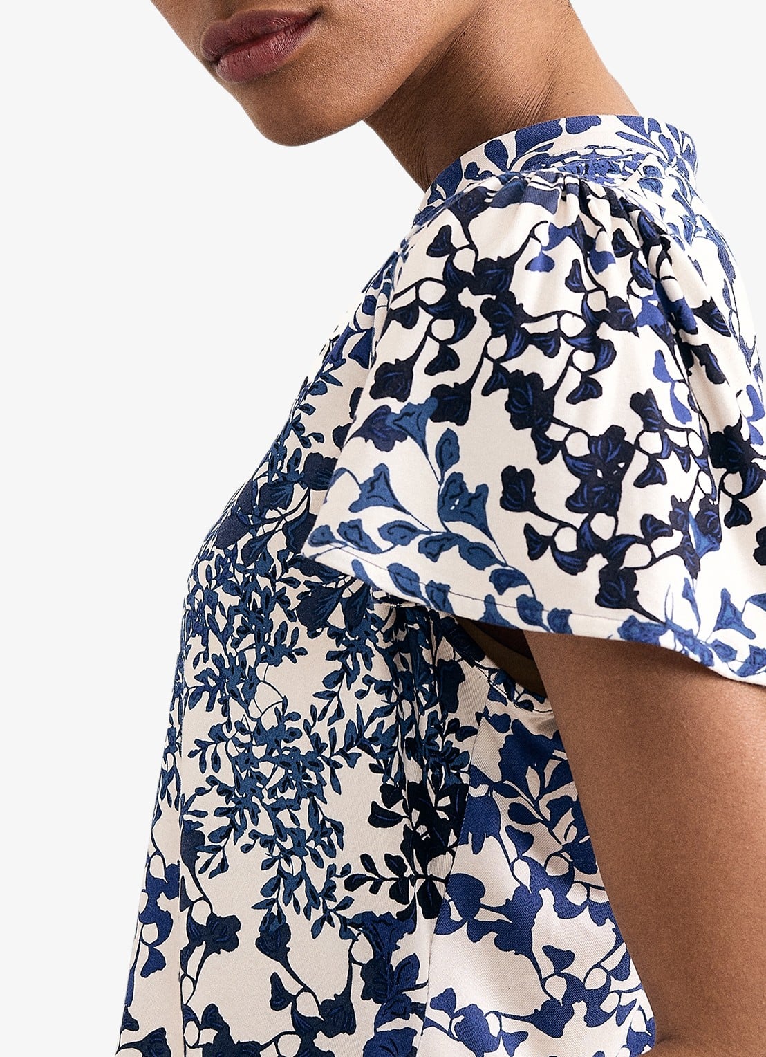 Phase Eight Blouse met print - detail 4 blauw