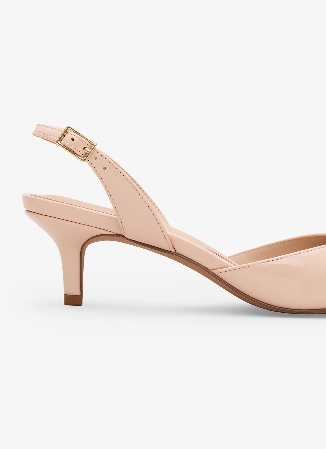 Phase Eight Bow slingback met strikdetail  - achterkant 3 oudroze