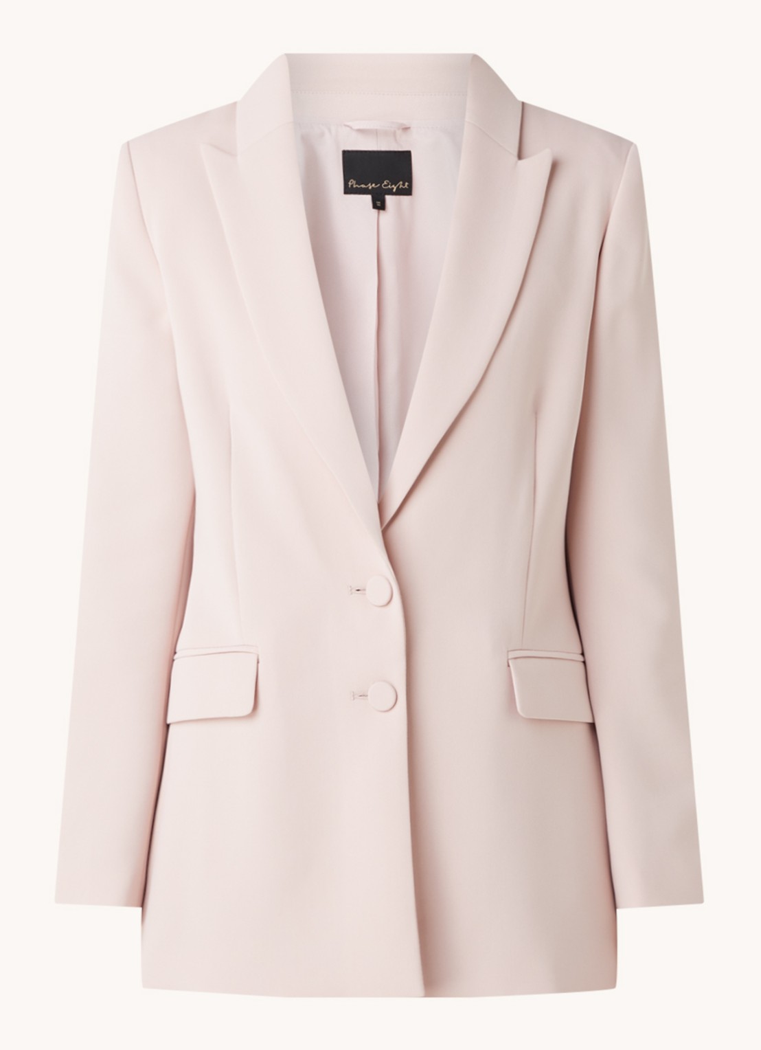 Phase Eight Cadie blazer met klepzakken - voorkant 4 oudroze