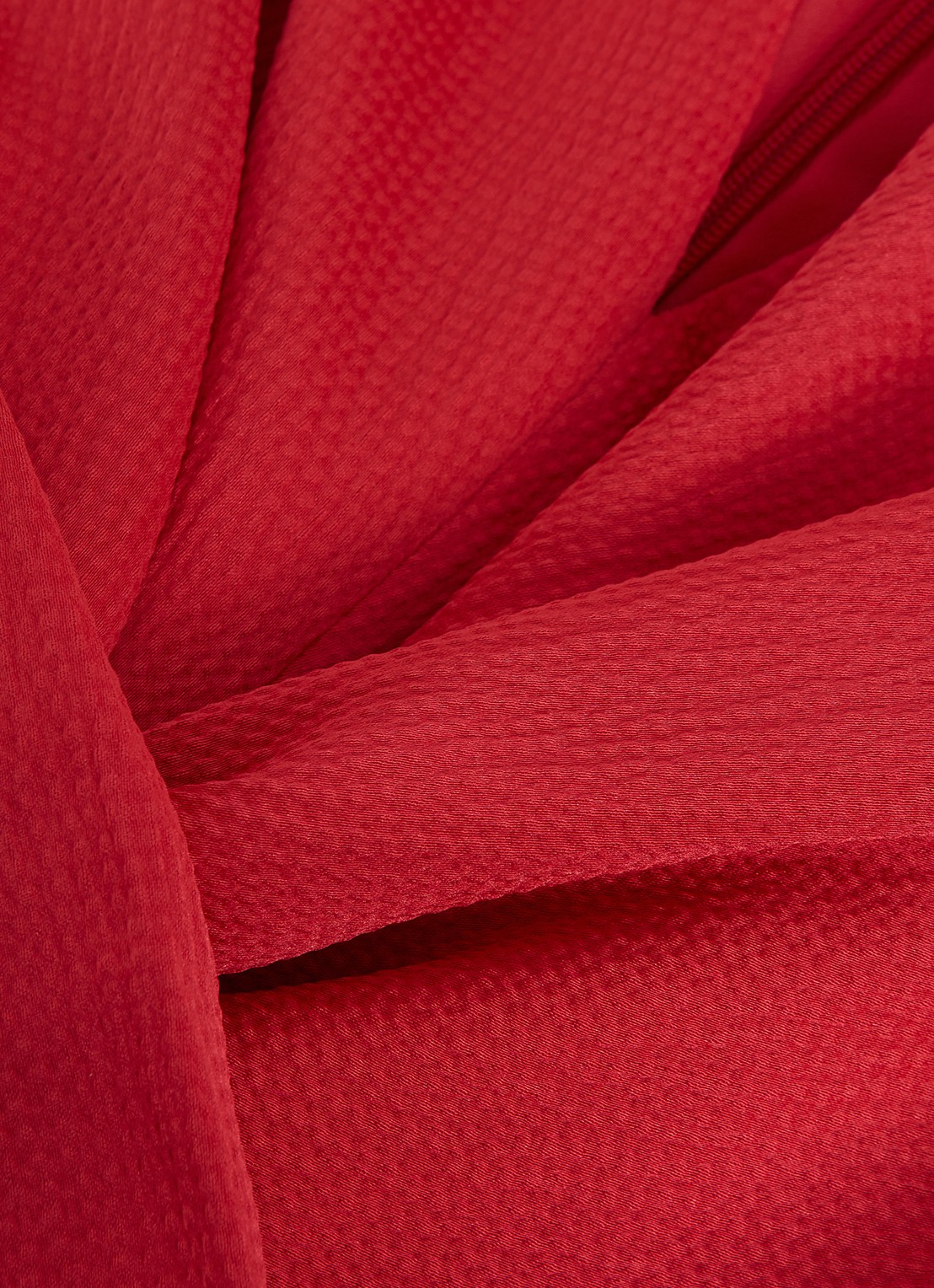 Phase Eight Celestia midi jurk met plissé en strikdetail - detail 6 rood