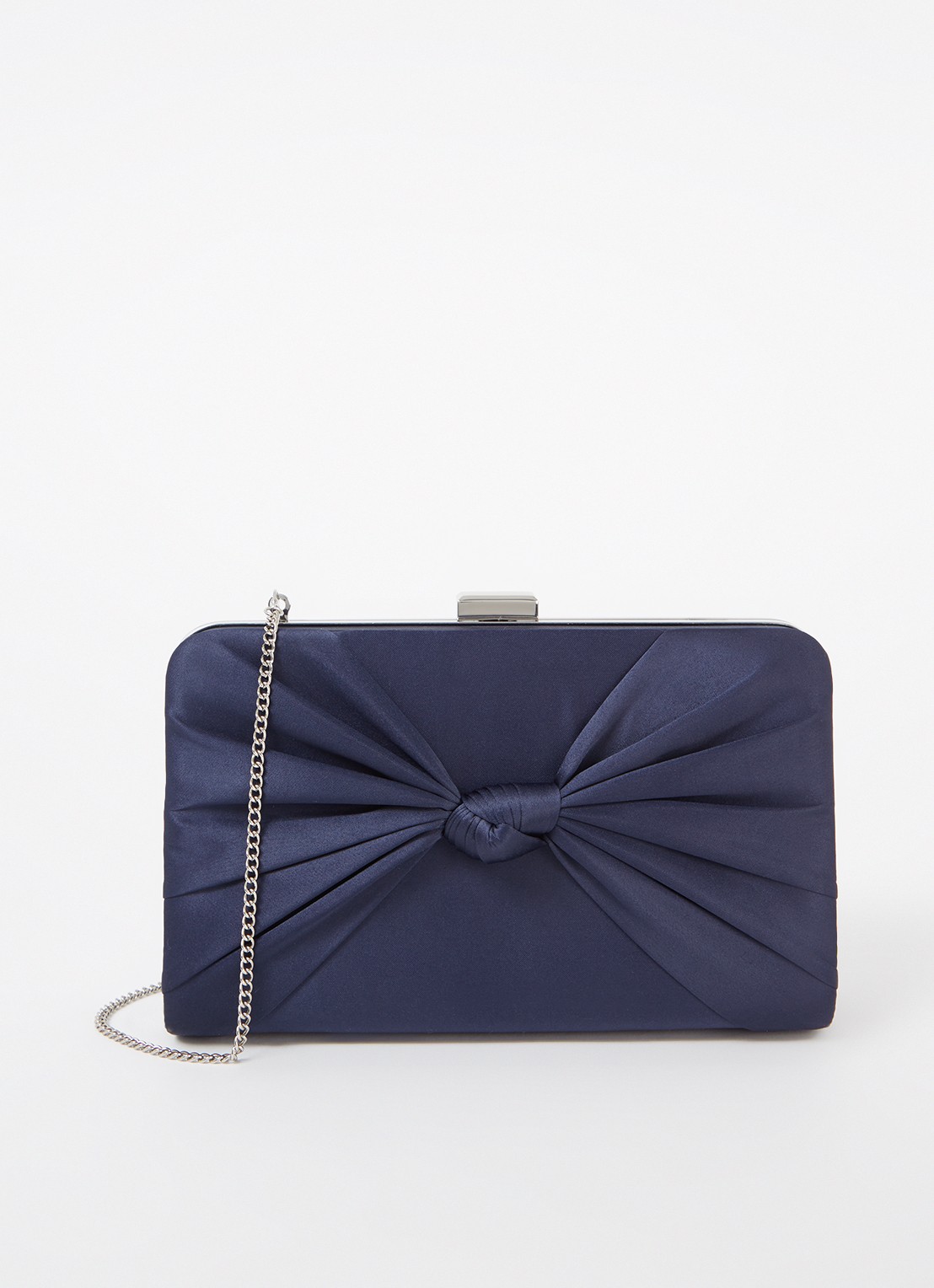 Phase Eight Clutch met afneembare schouderriem - voorkant donkerblauw