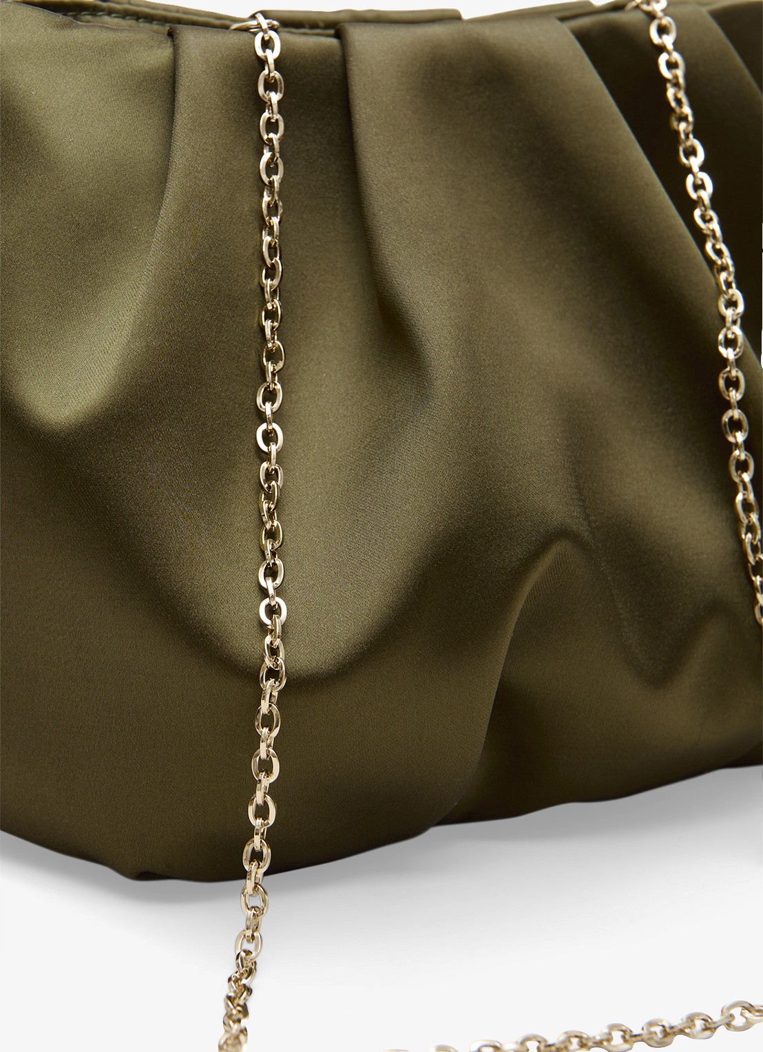 Phase Eight Clutch met afneembare schouderriem - detail 4 donkergroen