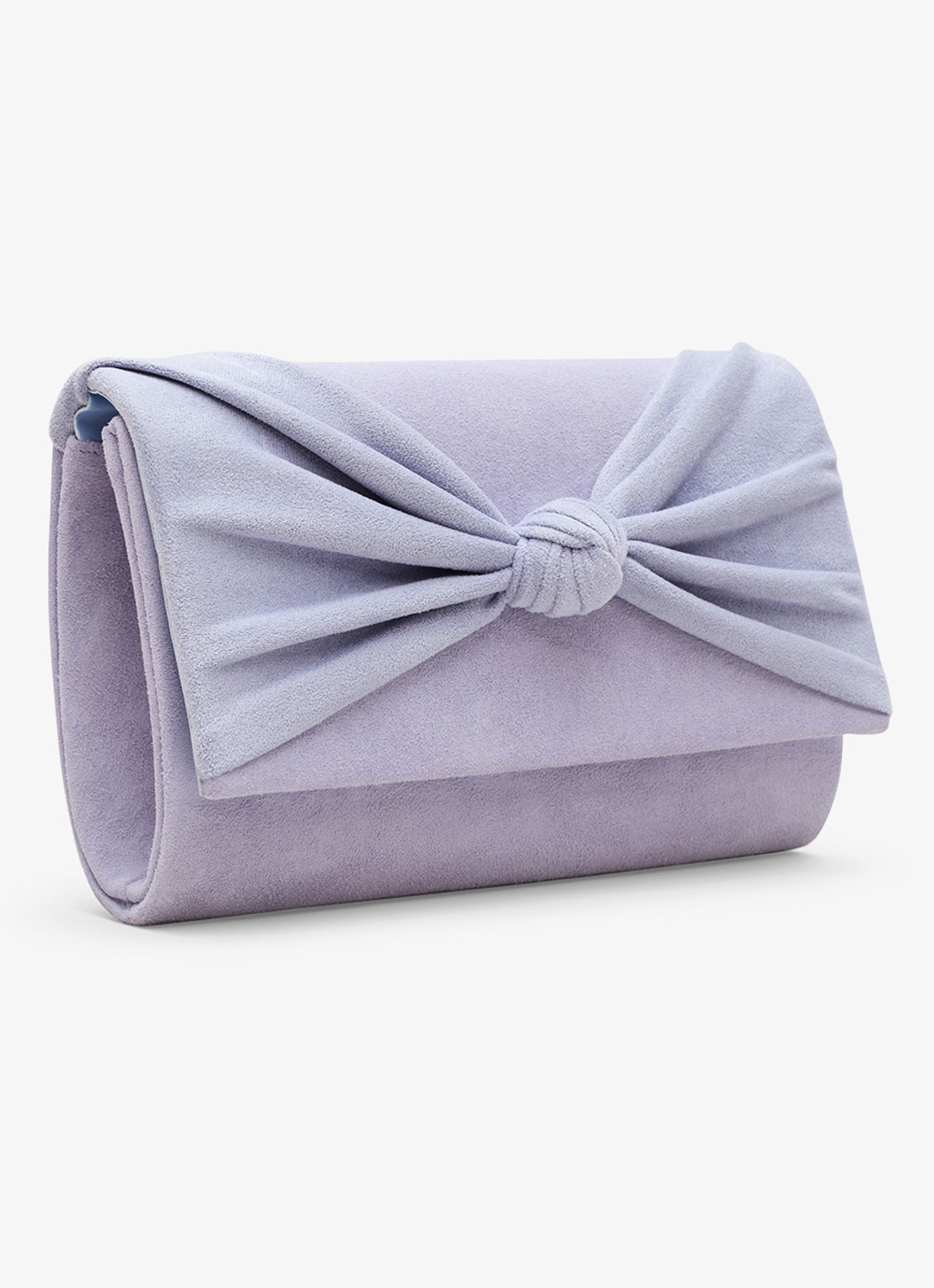Phase Eight Clutch met knoopdetail - detail 4 donkerblauw