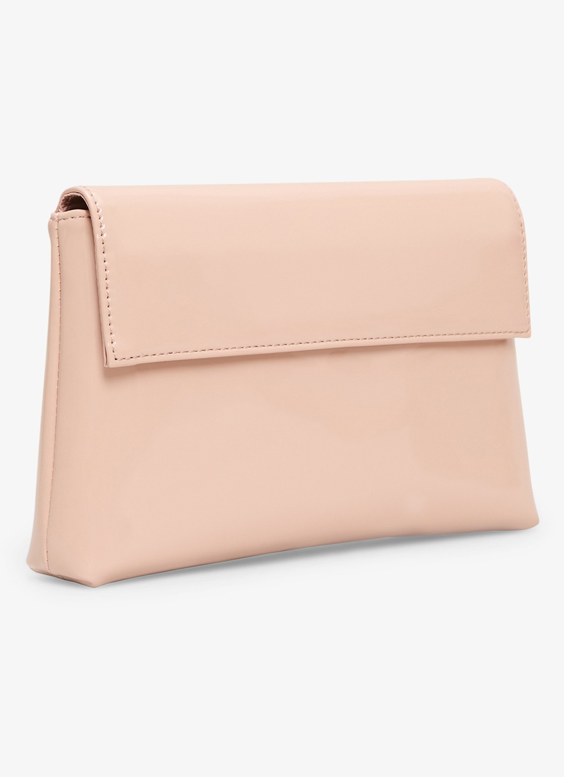 Phase Eight Clutch met lakfinish - detail oudroze