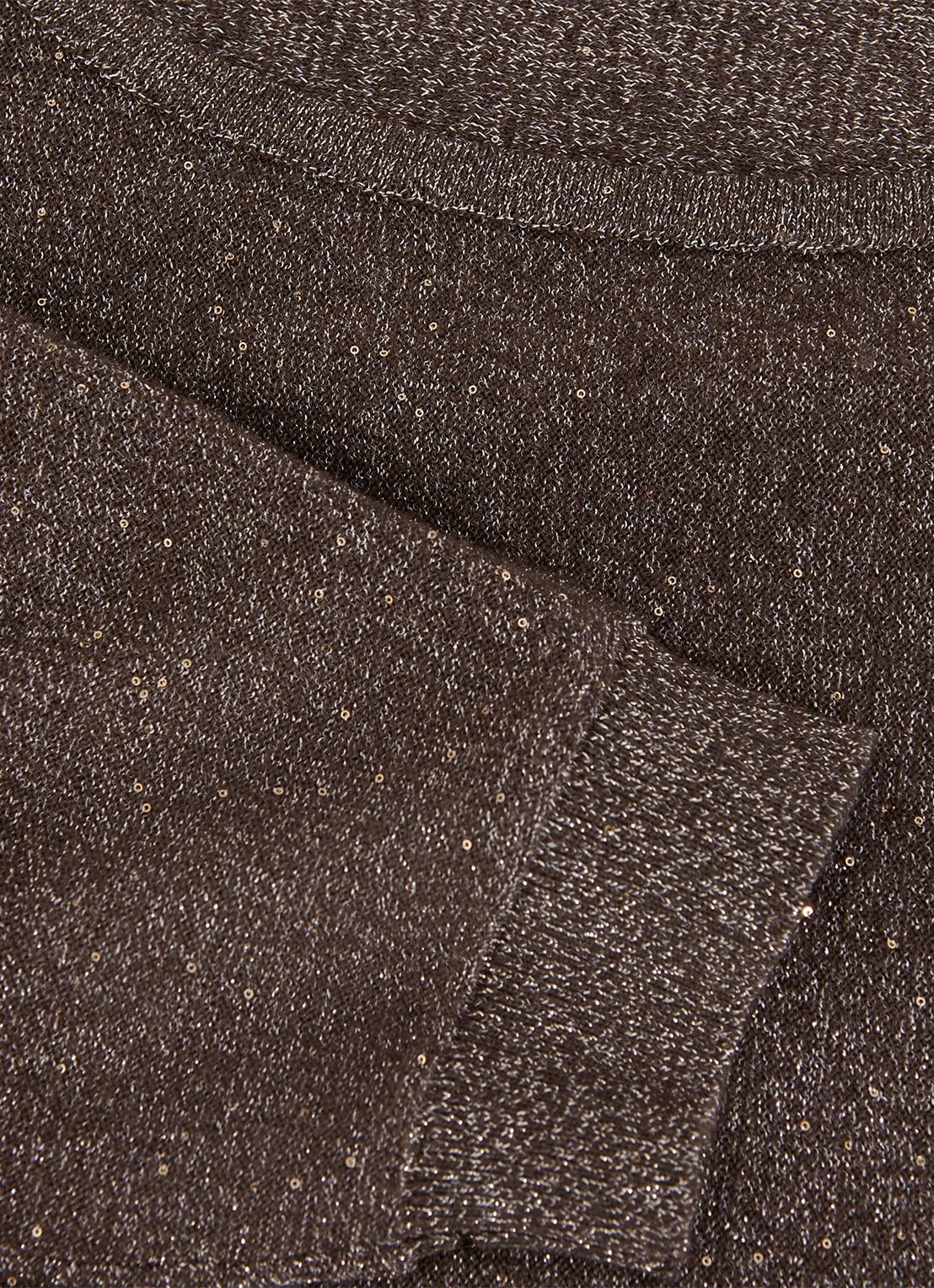 Phase Eight Cristine fijngebreide trui met lurex - detail 4 antraciet
