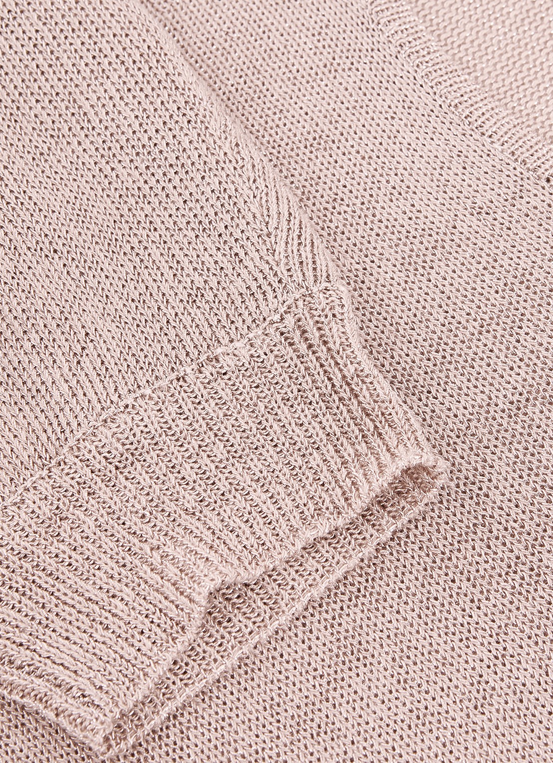 Phase Eight Cristine fijngebreide trui met lurex - detail 7 goud