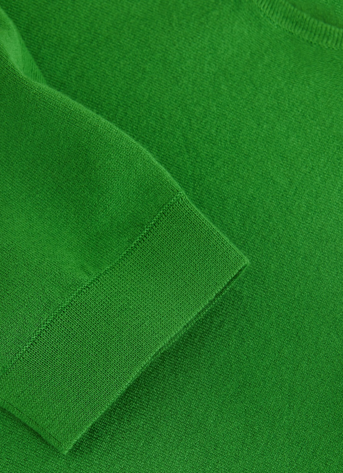 Phase Eight Cristine fijngebreide trui met vleermuismouw - detail 7 groen