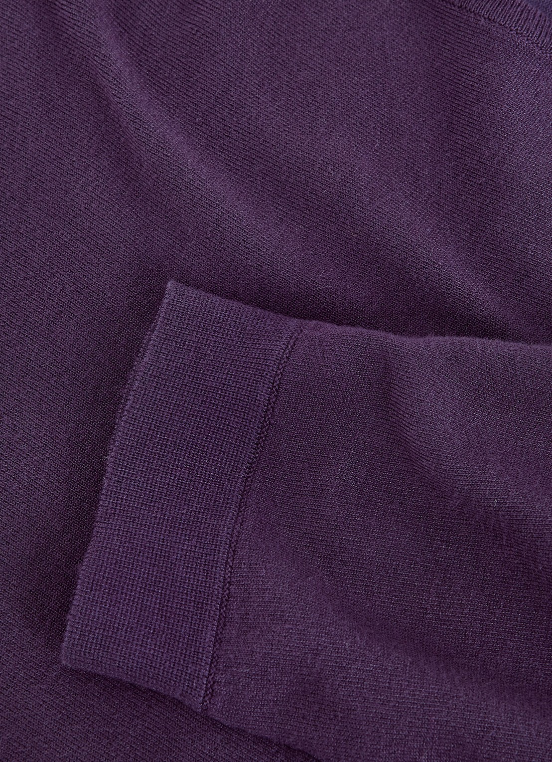 Phase Eight Cristine fijngebreide trui met vleermuismouw - detail 7 paars