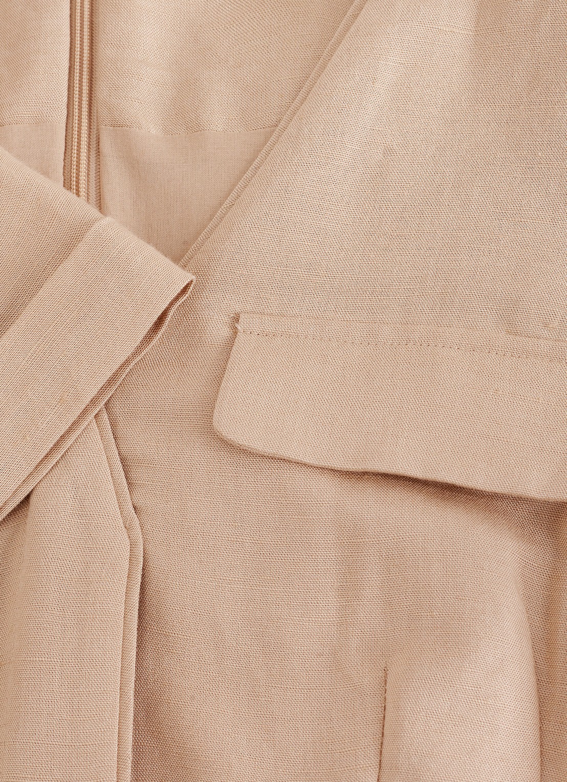 Phase Eight Daniela loose fit jumpsuit met strikceintuur - detail 8 beige