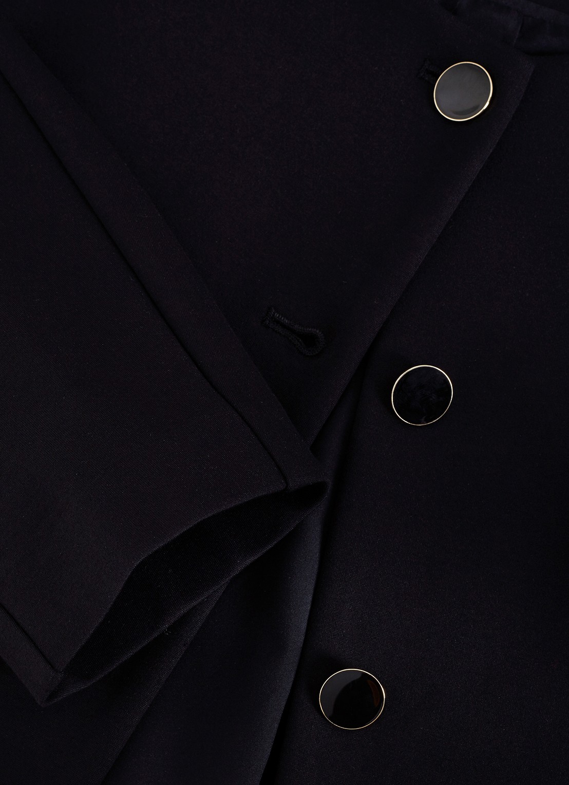 Phase Eight Danni blazer met schoudervulling - detail 6 zwart