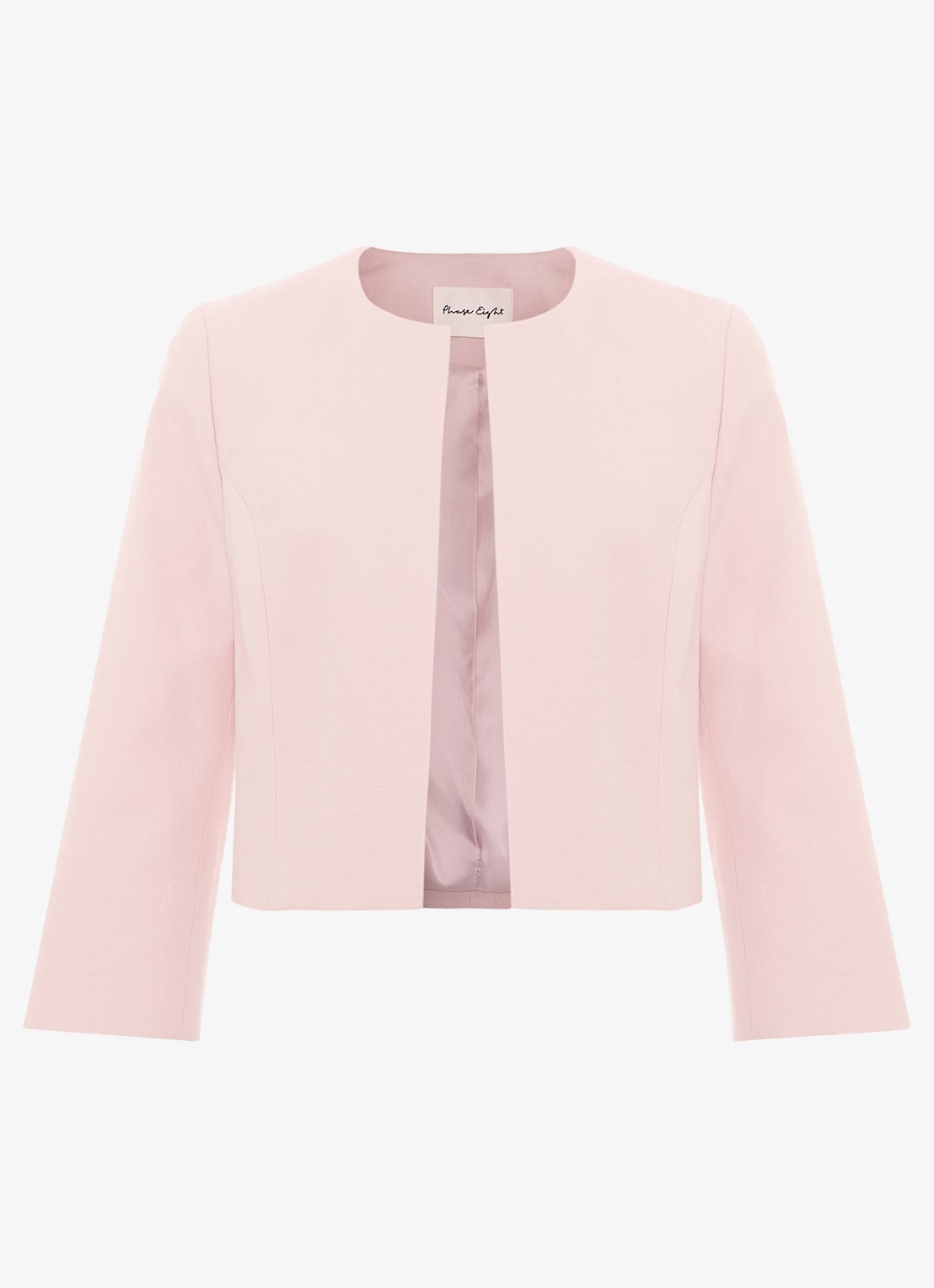 Phase Eight Elizabeth openvallende bolero  - voorkant 5 oudroze