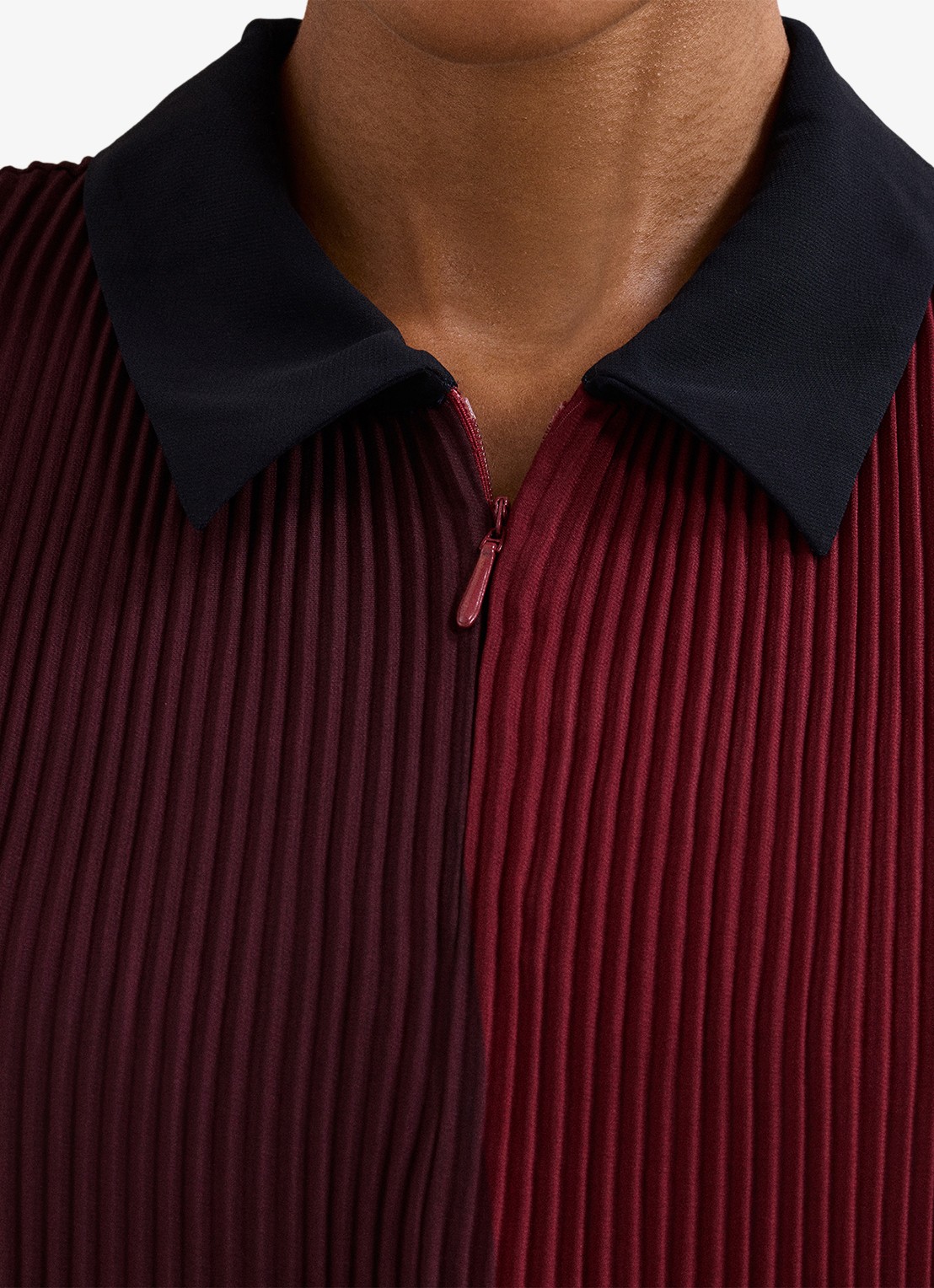 Phase Eight Ella mini jurk met colour blocking - detail 6 rood