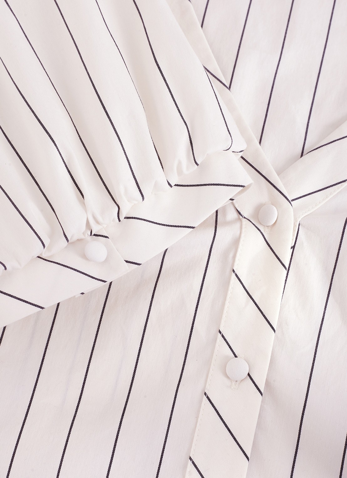 Phase Eight Elora blouse met streepprint - detail 7 wit