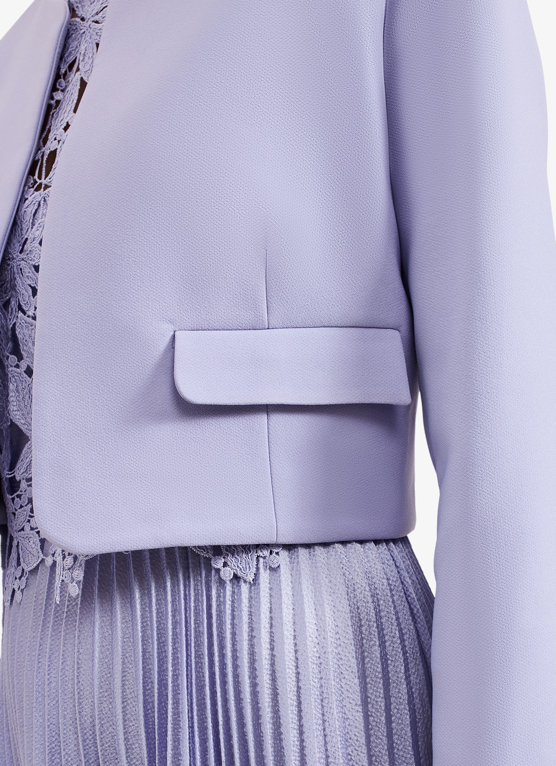 Phase Eight Emma bolero met structuur - detail 5 lichtblauw