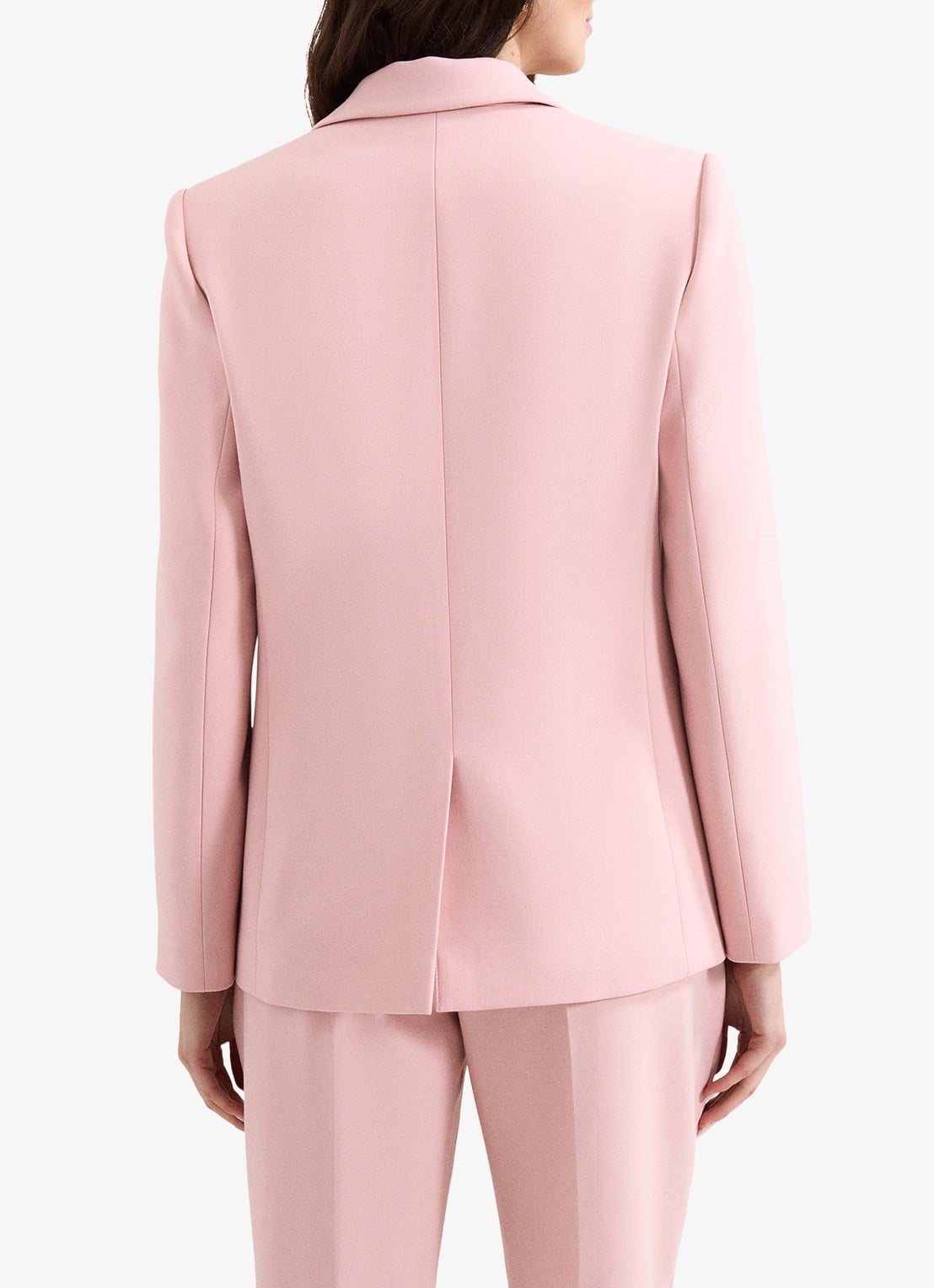 Phase Eight  Fara single-breasted blazer met klepzakken - achterkant 3 lichtroze