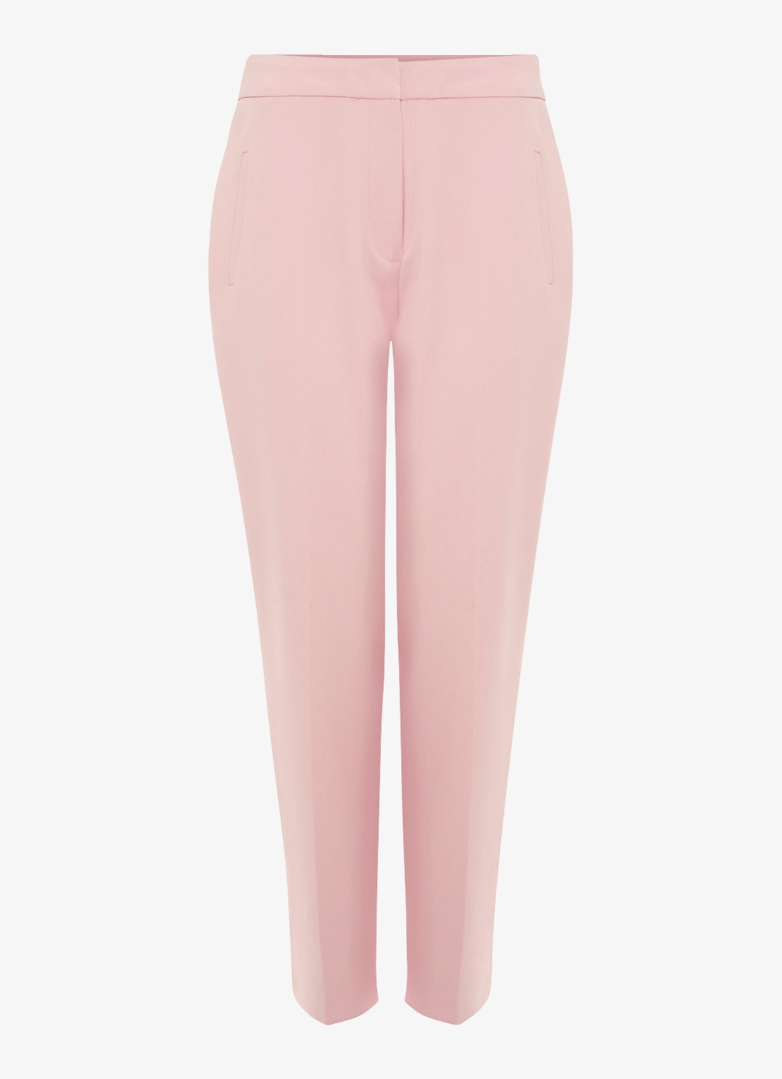 Phase Eight Fara slim fit pantalon met steekzakken - voorkant 2 lichtroze