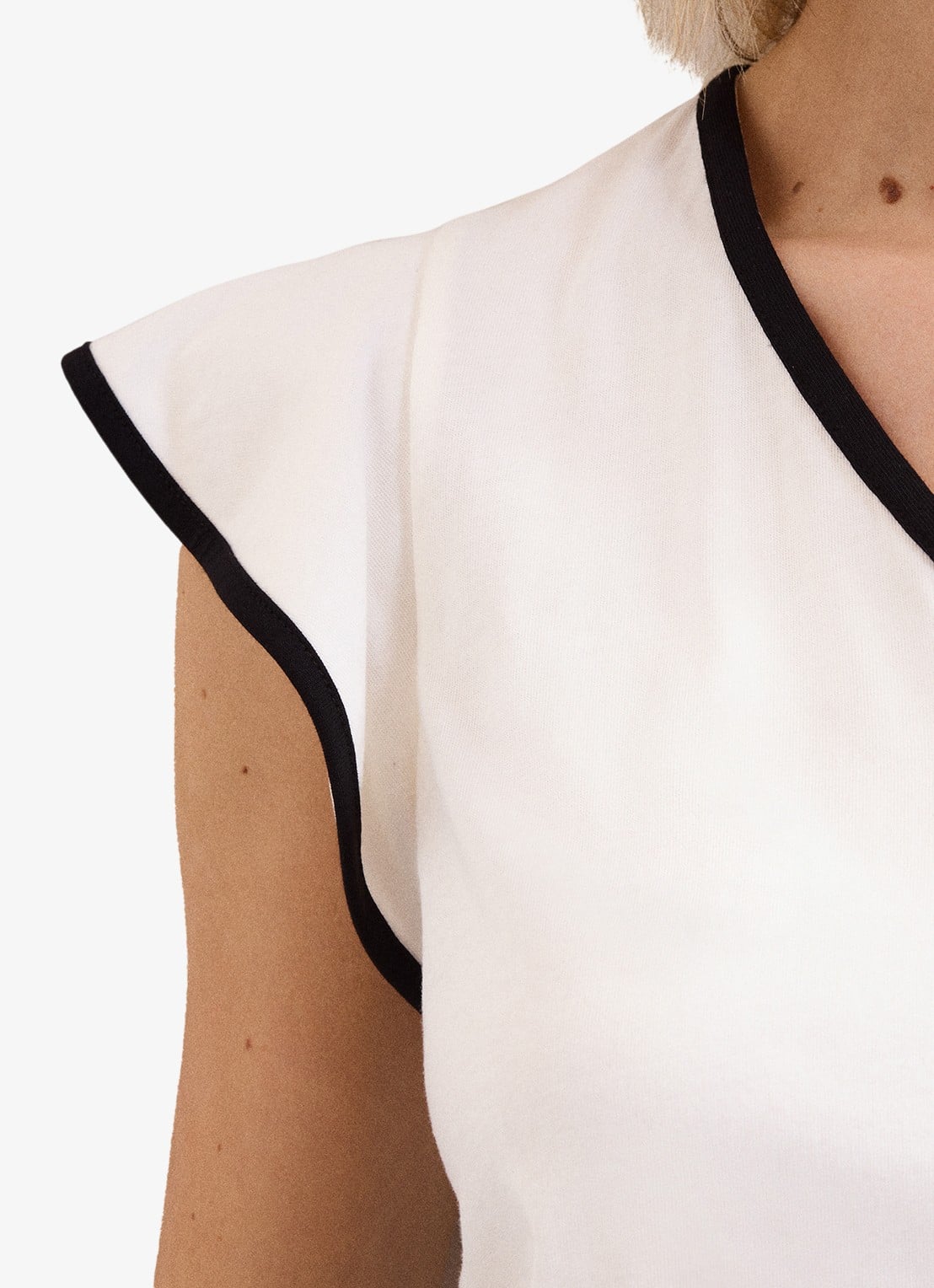 Phase Eight Fleur tuniek met vlindermouw - detail 4 wit