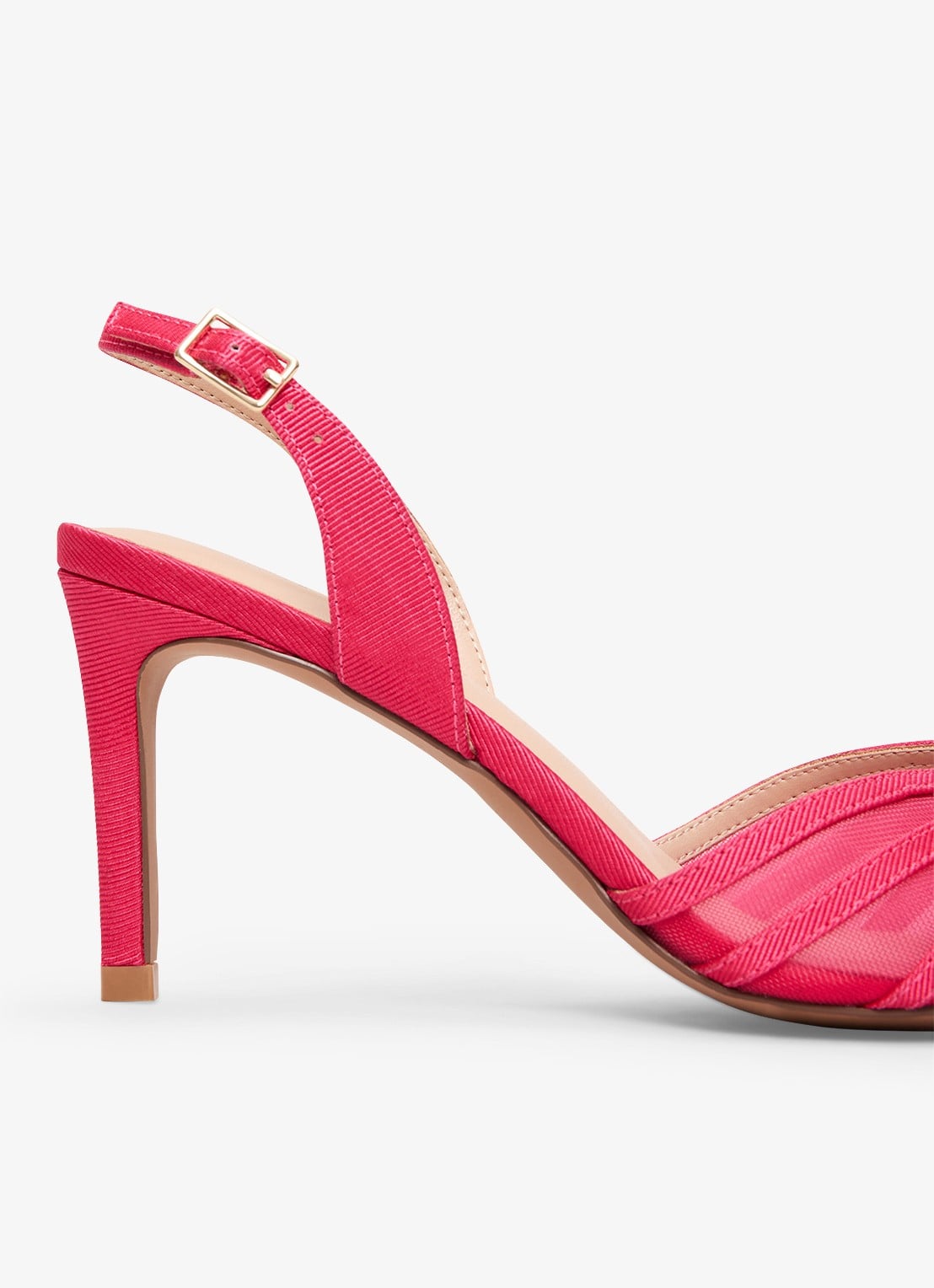 Phase Eight Grosgrain slingback met strikdetail - detail 5 roze