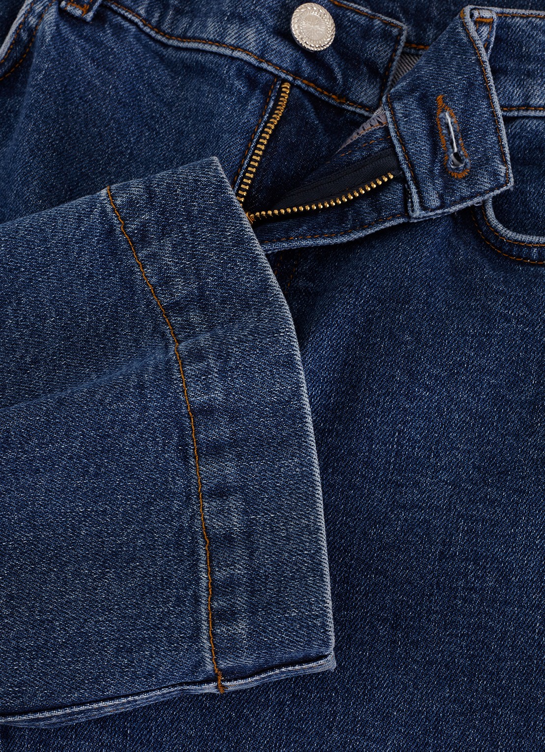 Phase Eight High waist cropped straight fit jeans met steekzakken - detail 8 denim