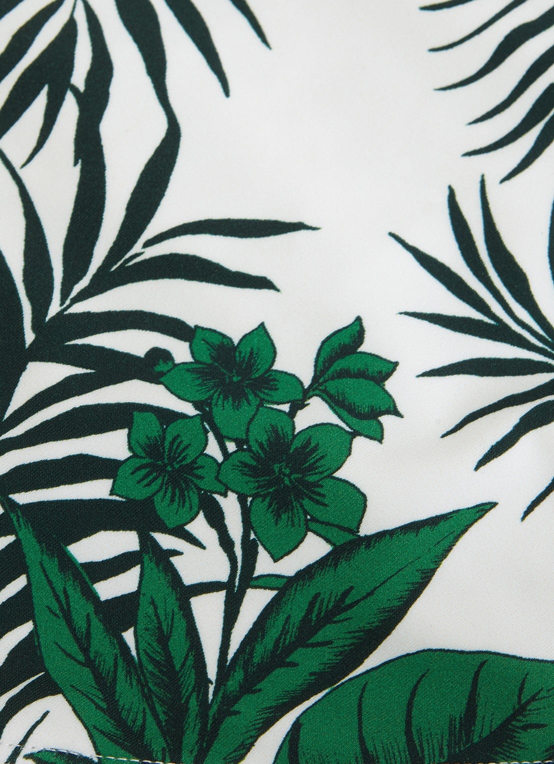 Phase Eight Hipster bikinislip met bladprint - detail 7 ivoor