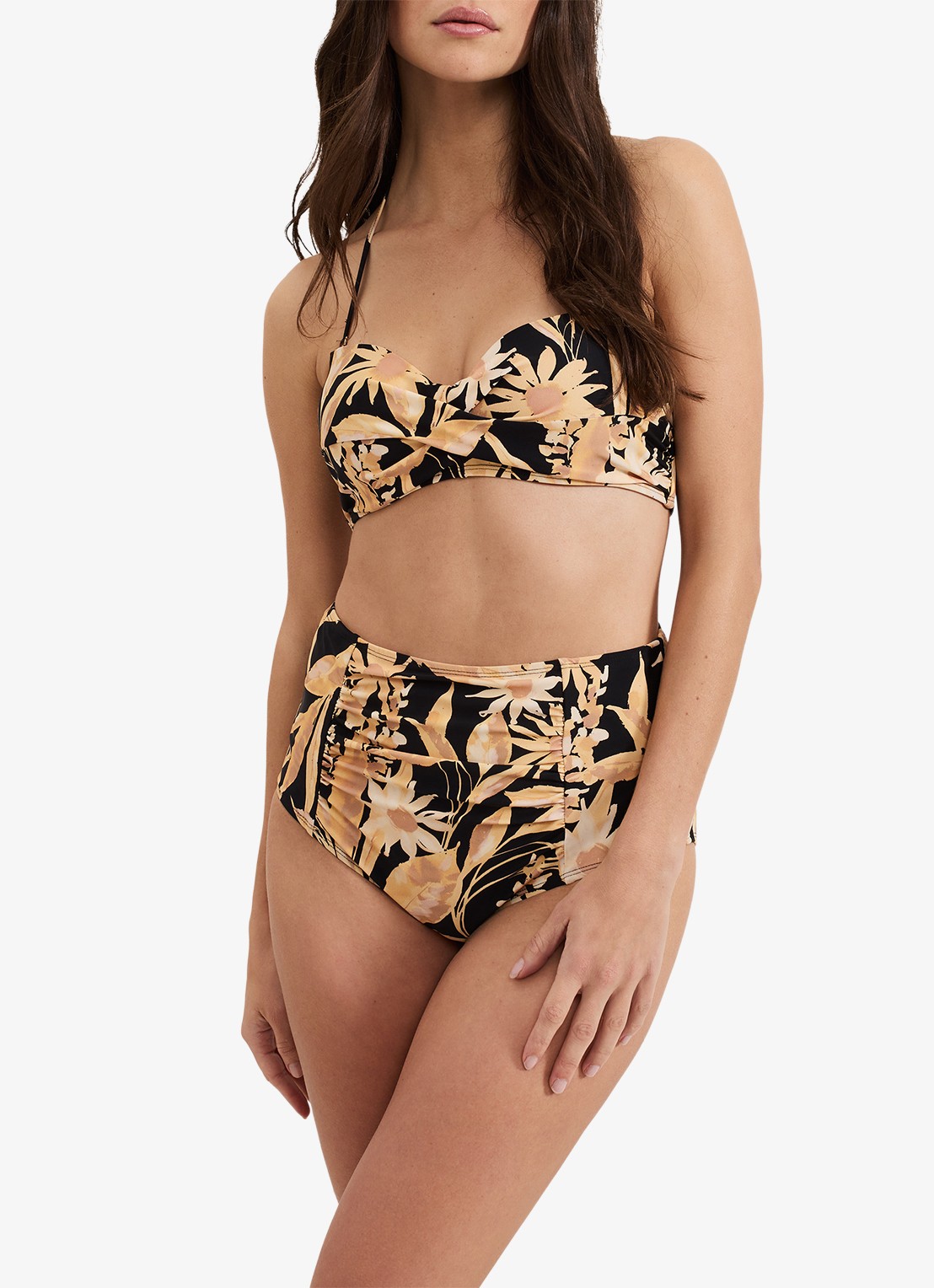 Phase Eight Hipster bikinislip met print - detail 2 beige