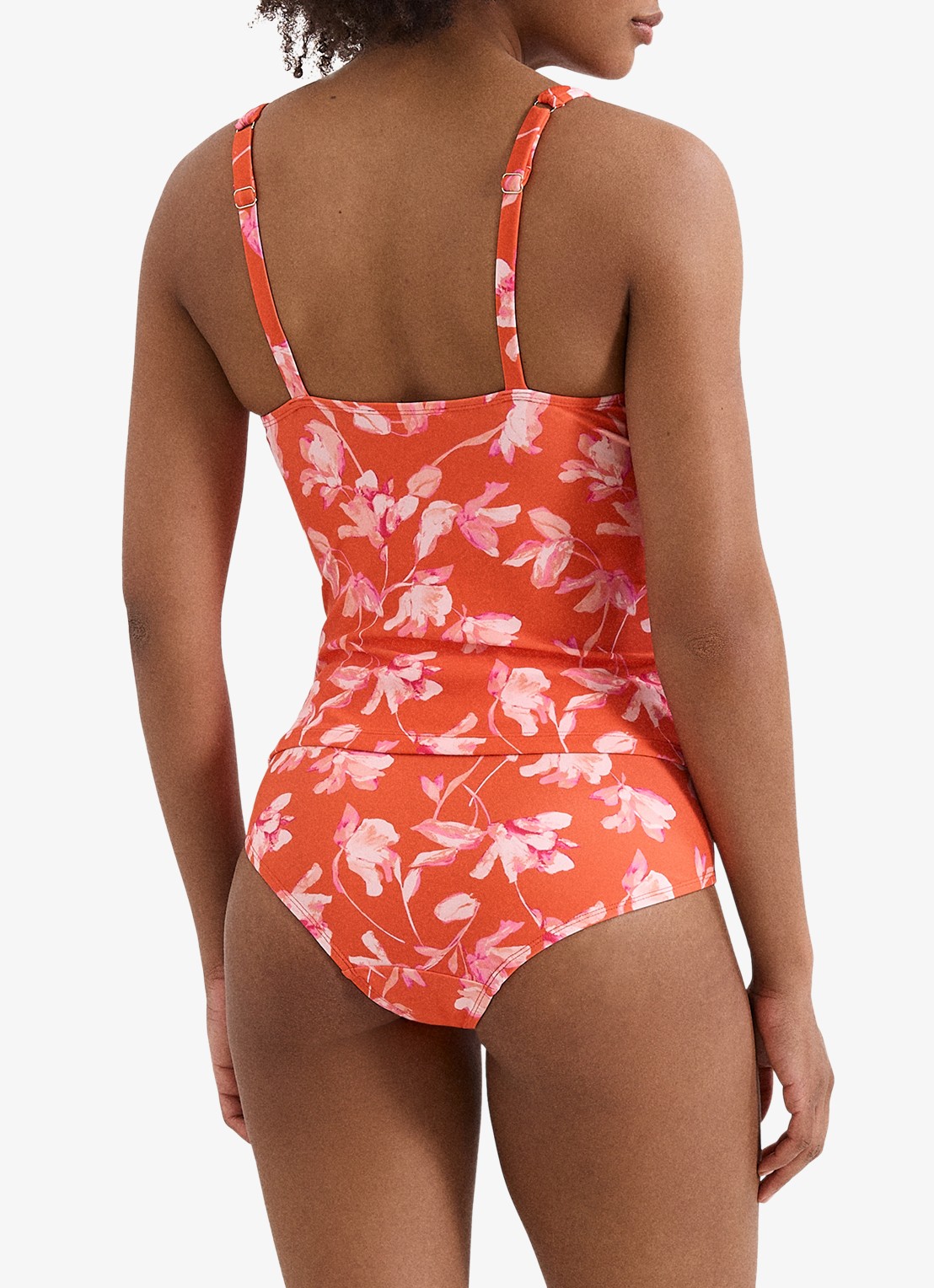 Phase Eight Hipster bikinislip met print - achterkant rood