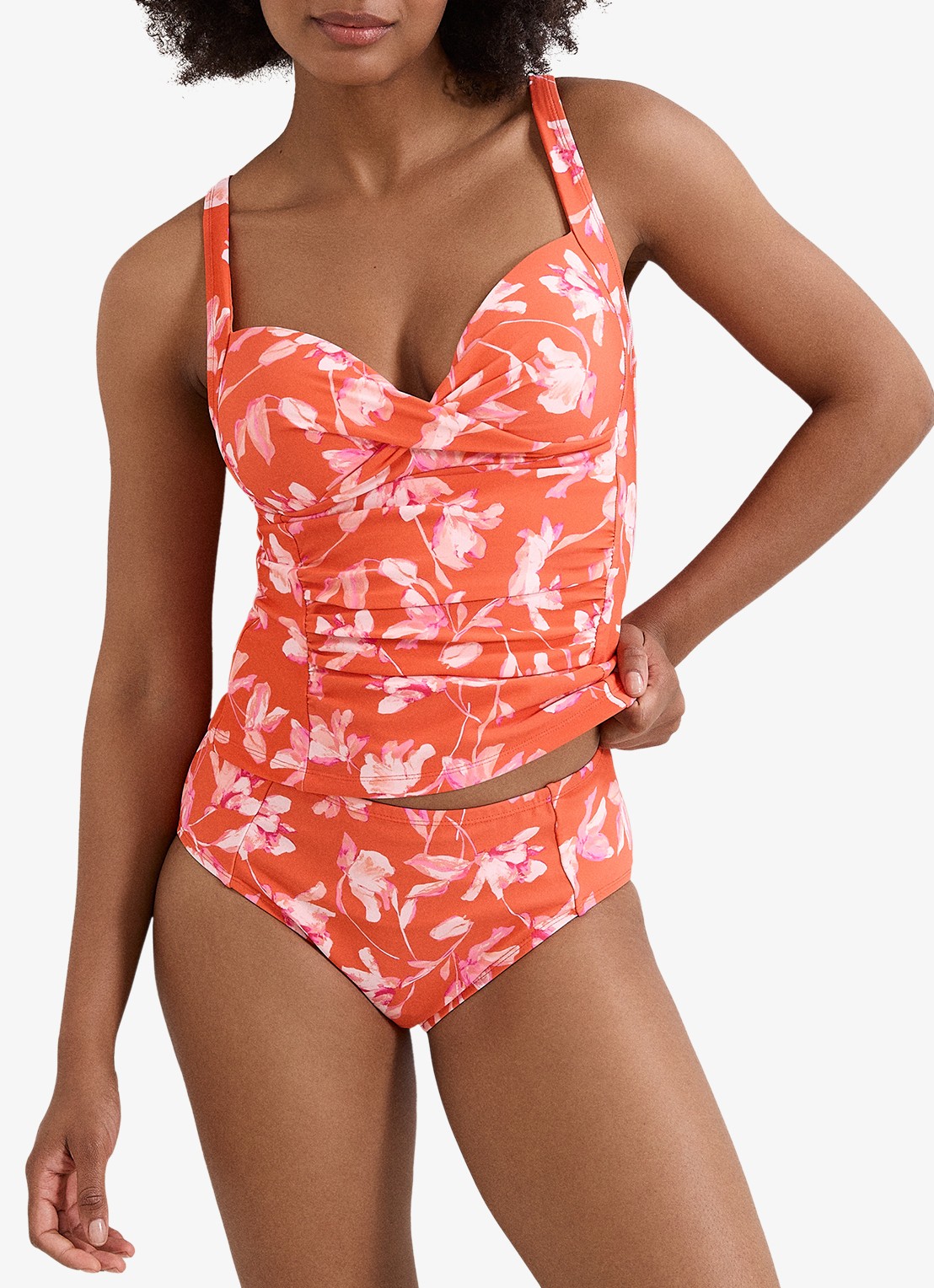 Phase Eight Hipster bikinislip met print - detail 4 rood