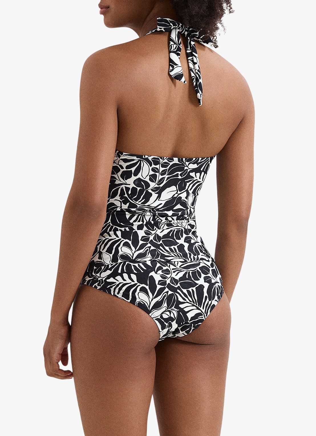 Phase Eight Hipster bikinislip met print - achterkant 3 zwart