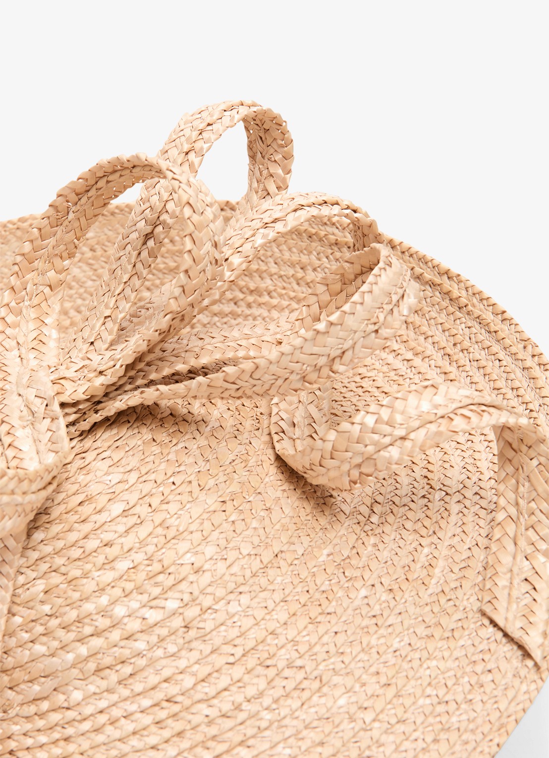 Phase Eight Hoed van stro - detail 4 beige