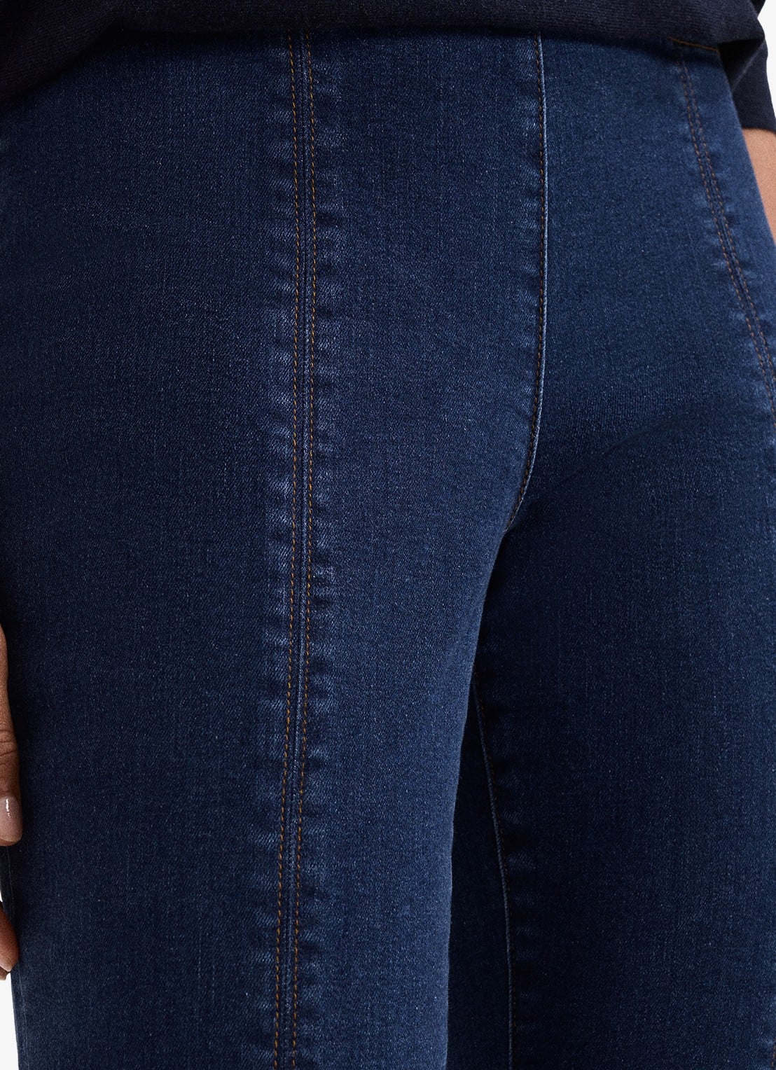 Phase Eight Immie skinny jeans met donkere wassing - detail 5 indigo