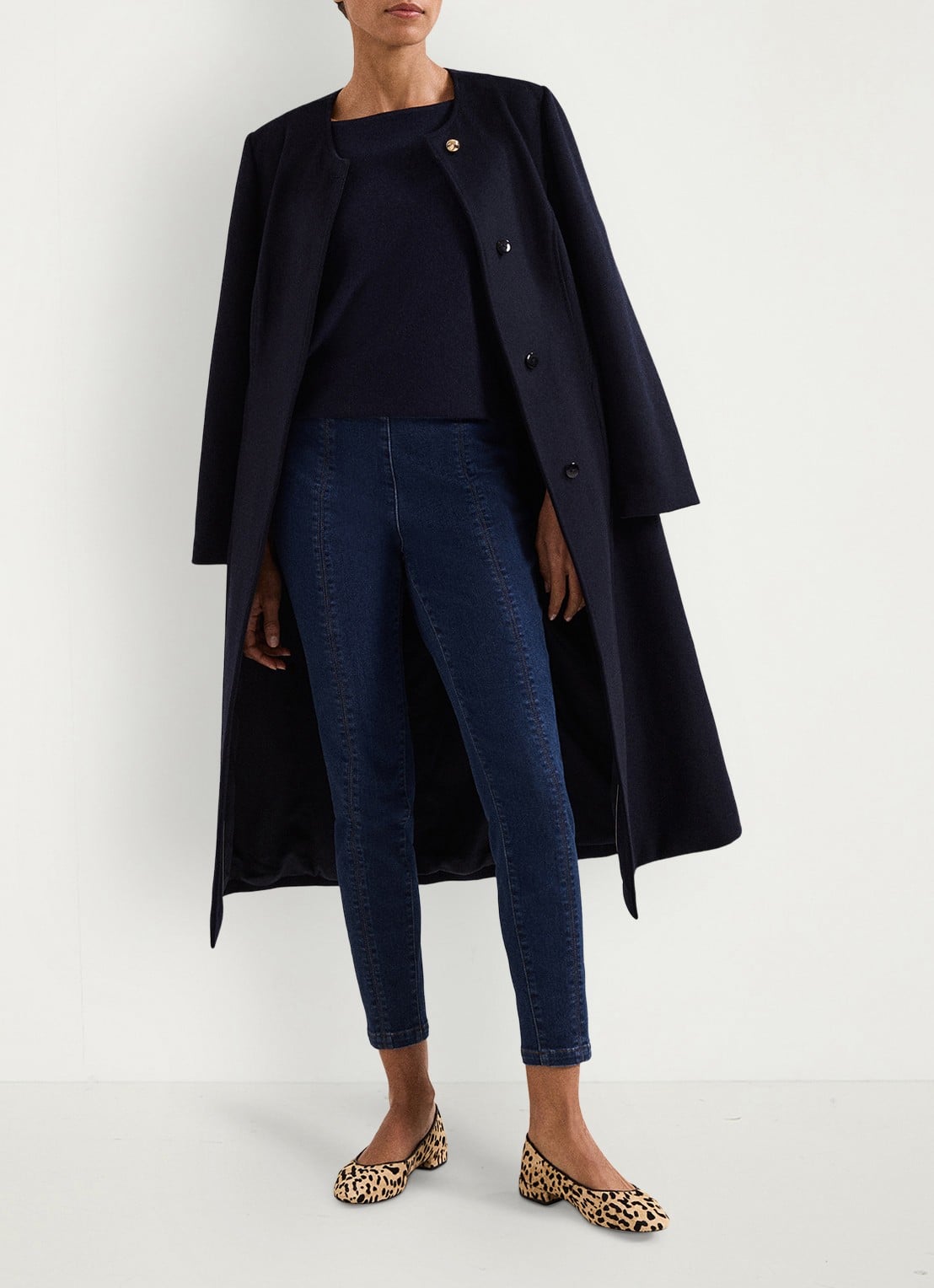 Phase Eight Immie skinny jeans met donkere wassing - detail 7 indigo