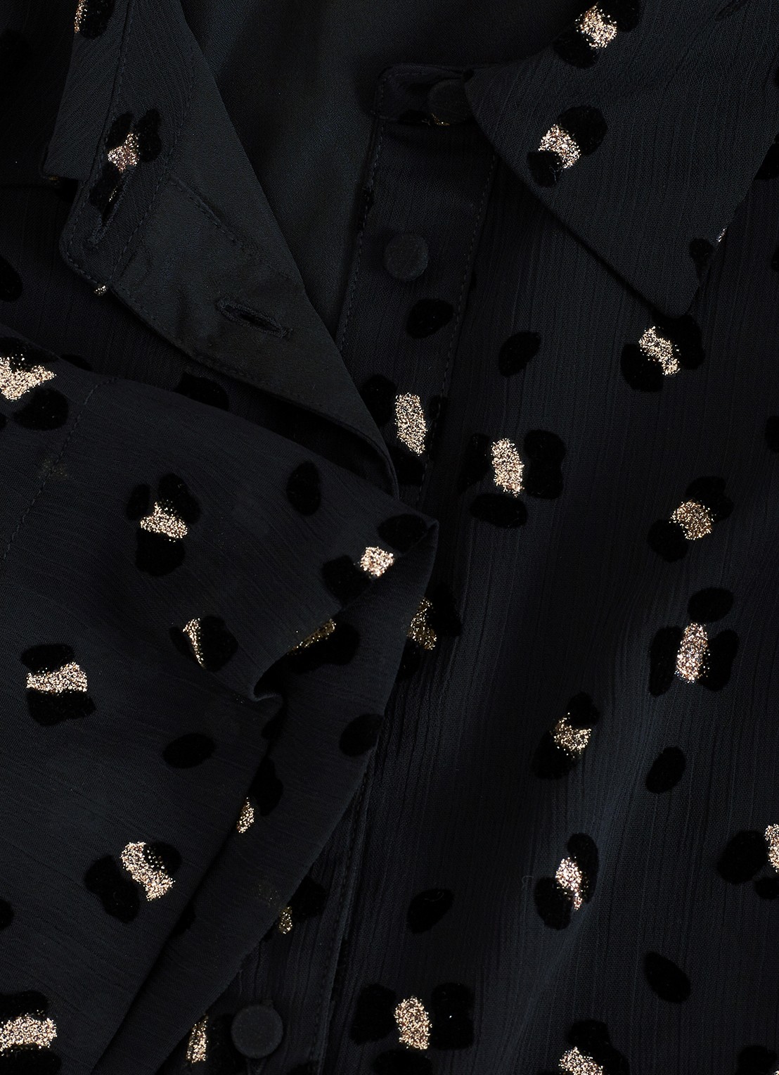 Phase Eight Ines mini tuniekjurk met dierenprint - detail 8 zwart