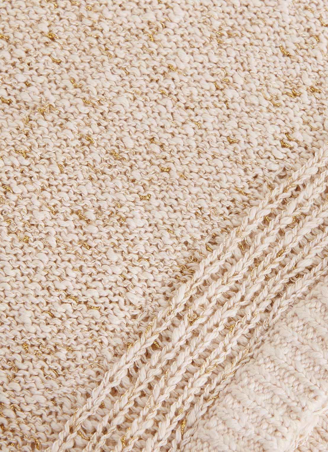 Phase Eight Janet grofgebreide pullover met structuur - detail 8 creme