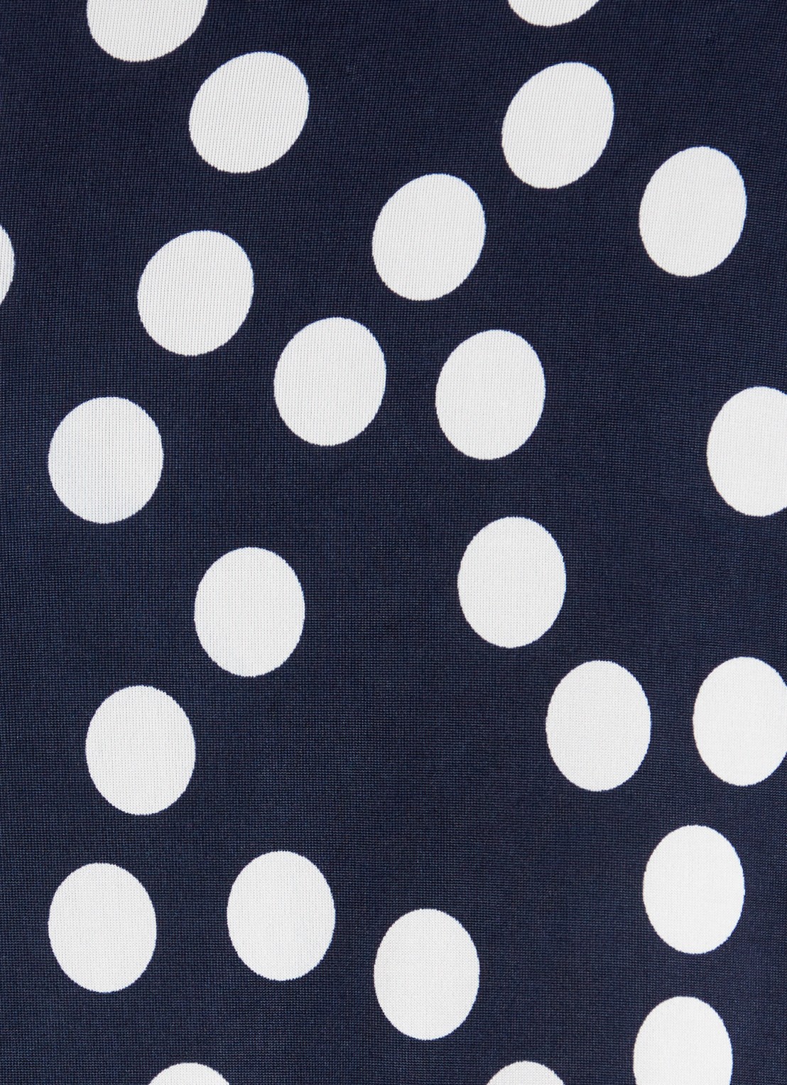 Phase Eight Josey mini kokerjurk met stippenprint en strikceintuur - detail 3 donkerblauw