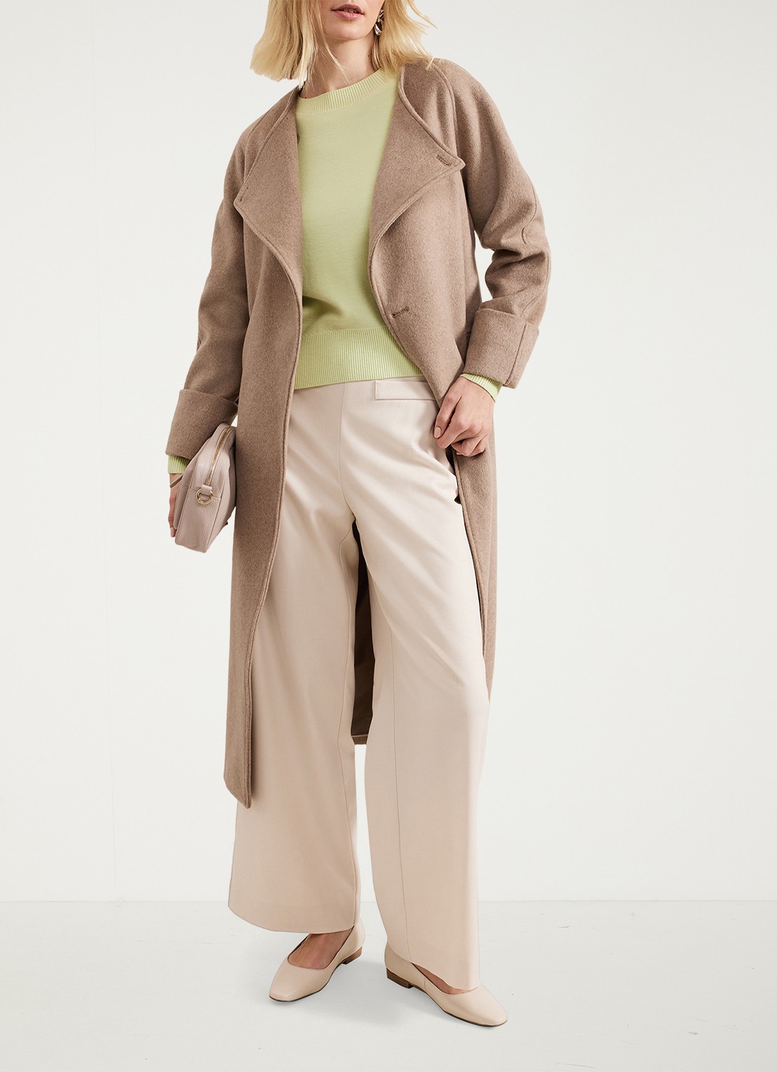 Phase Eight Kara fijngebreide trui met stretch - detail 7 lime